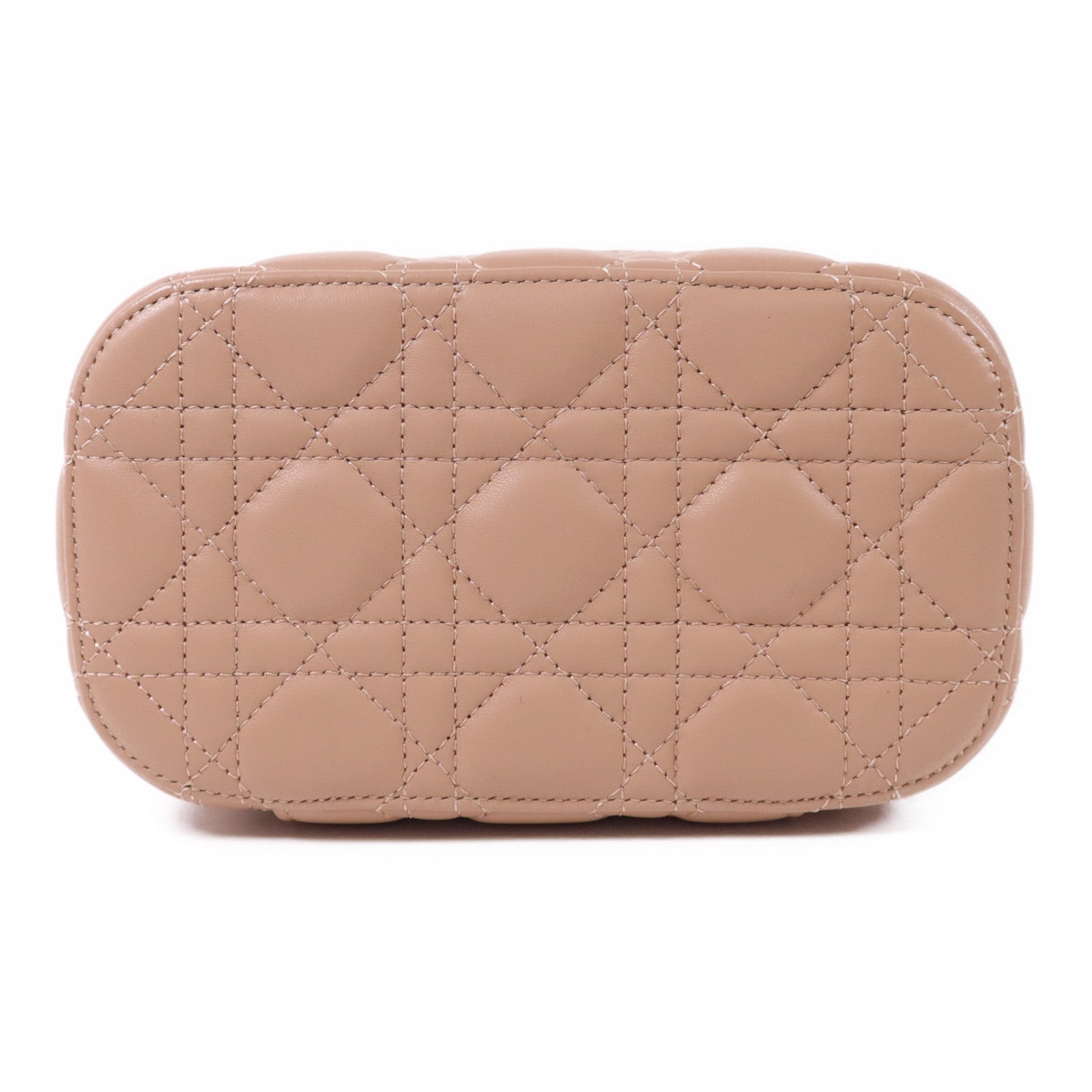 Dior 【激減優惠】牛皮皮革Travel Vanity Case金扣手挽肩背兩用袋