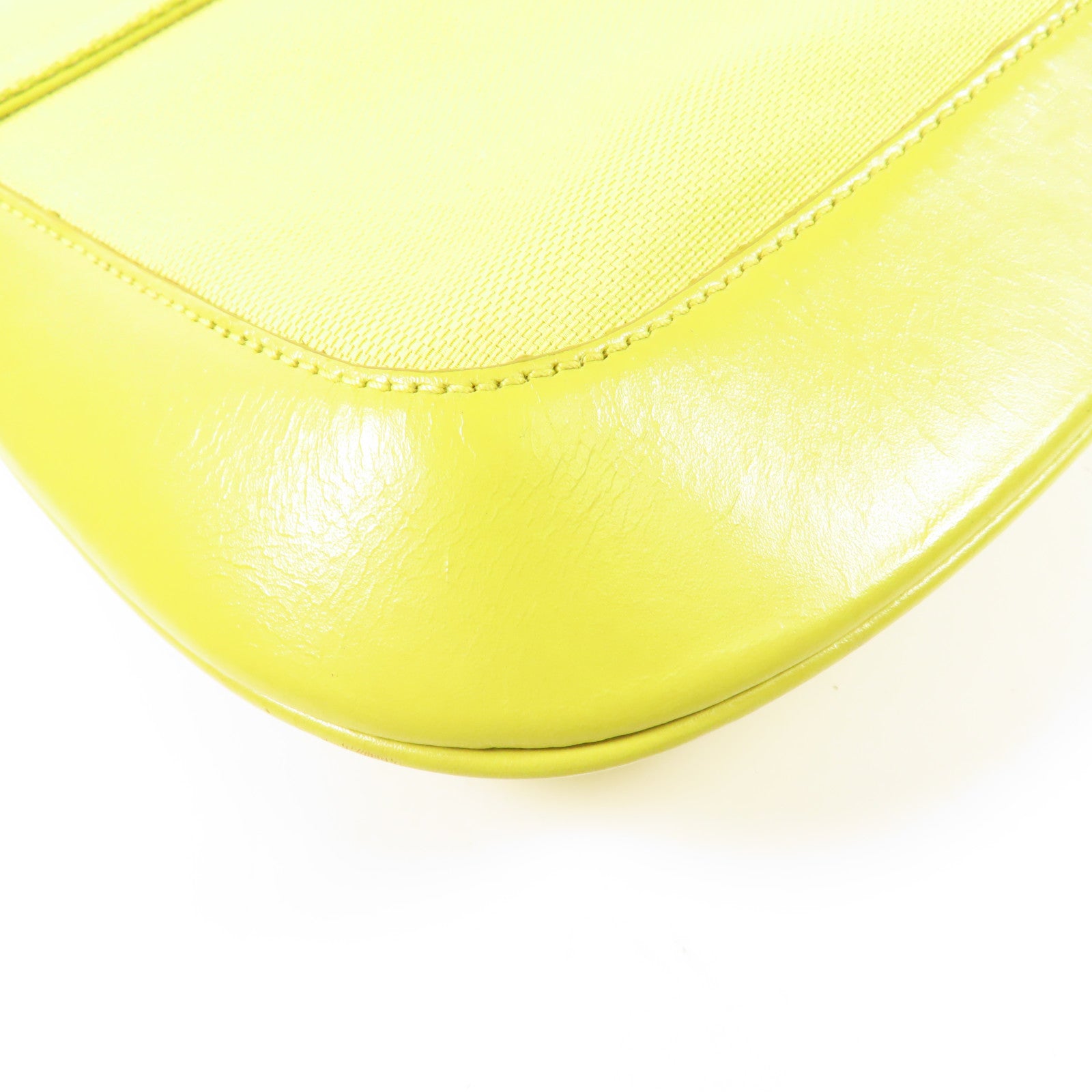 GUCCI 【激減優惠】帆布/皮革Shoulder Bag銀扣肩背袋