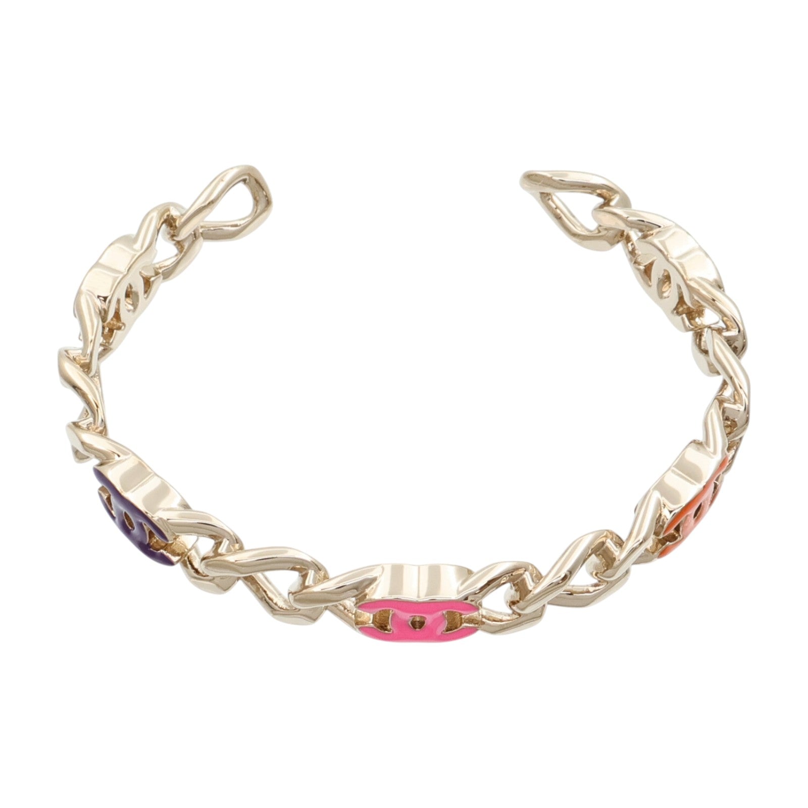 CHANEL 金屬Color Open Bracelet手鐲