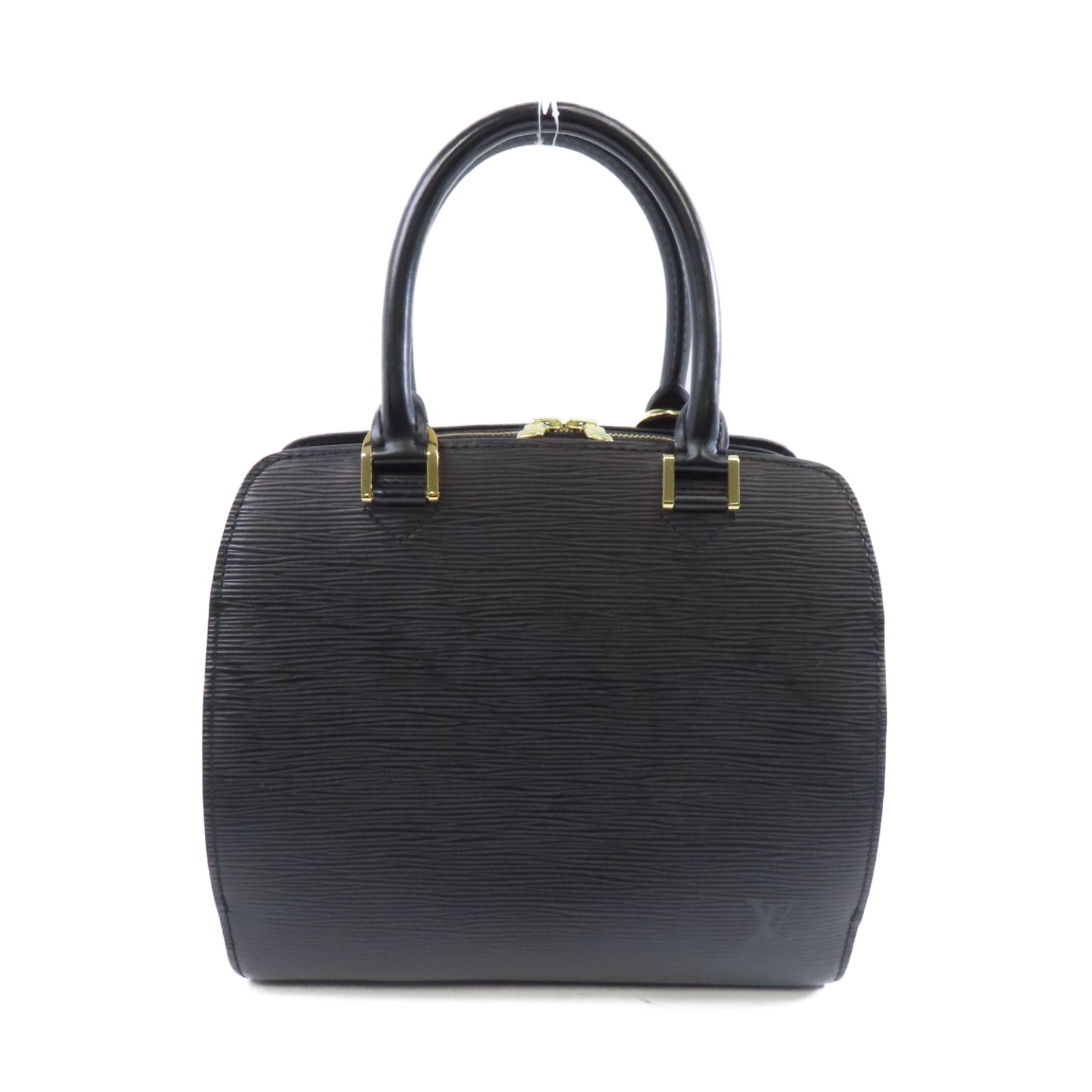 LOUIS VUITTON Epi Pont Neuf金扣手挽袋黑色