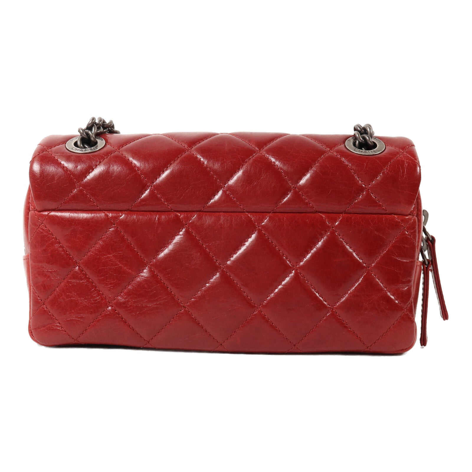 CHANEL 牛皮皮革Chain Shoulder鏈帶肩背袋