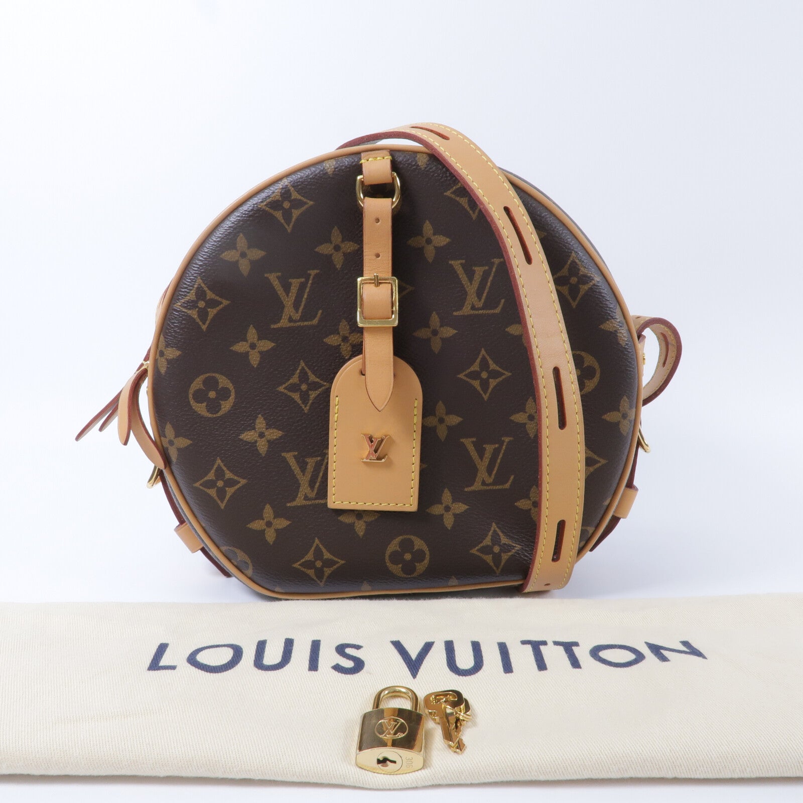 LOUIS VUITTON Monogram Boite Chapeau Souple肩背袋