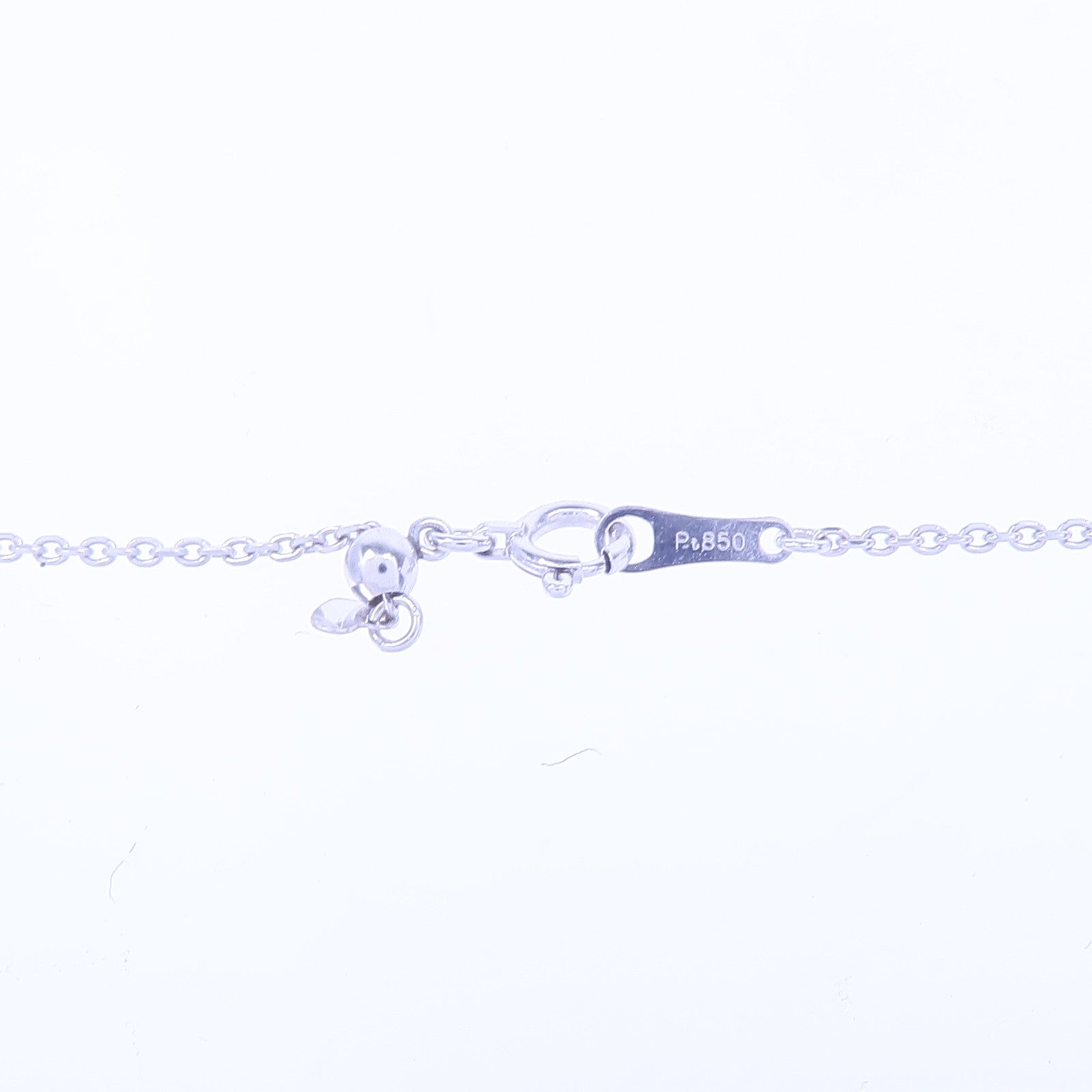 JEWELRY PT900/PT850鉑金Emerald Diamond Necklace綠寶石/鑽石項鍊