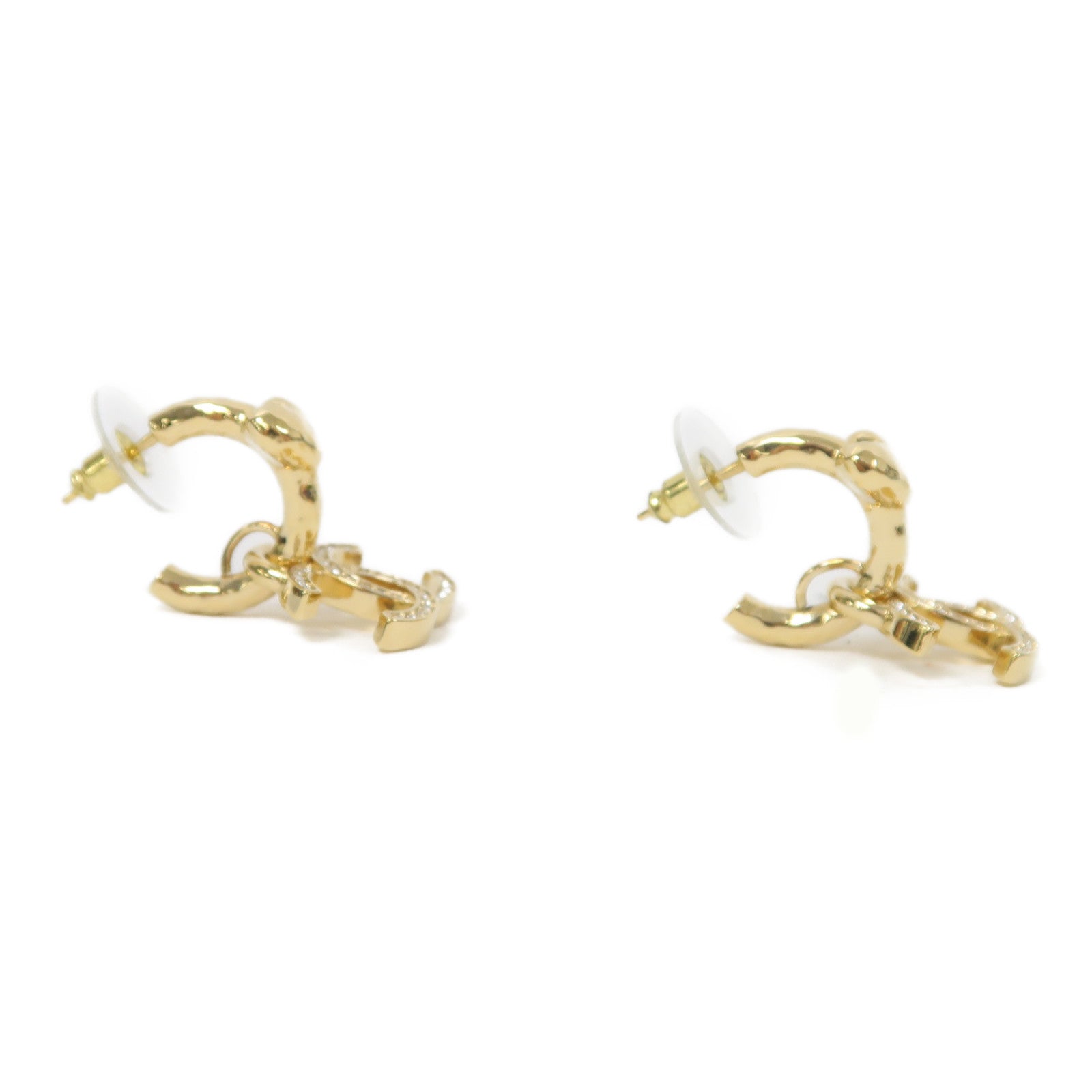 CHANEL 金屬Earrings耳環金色
