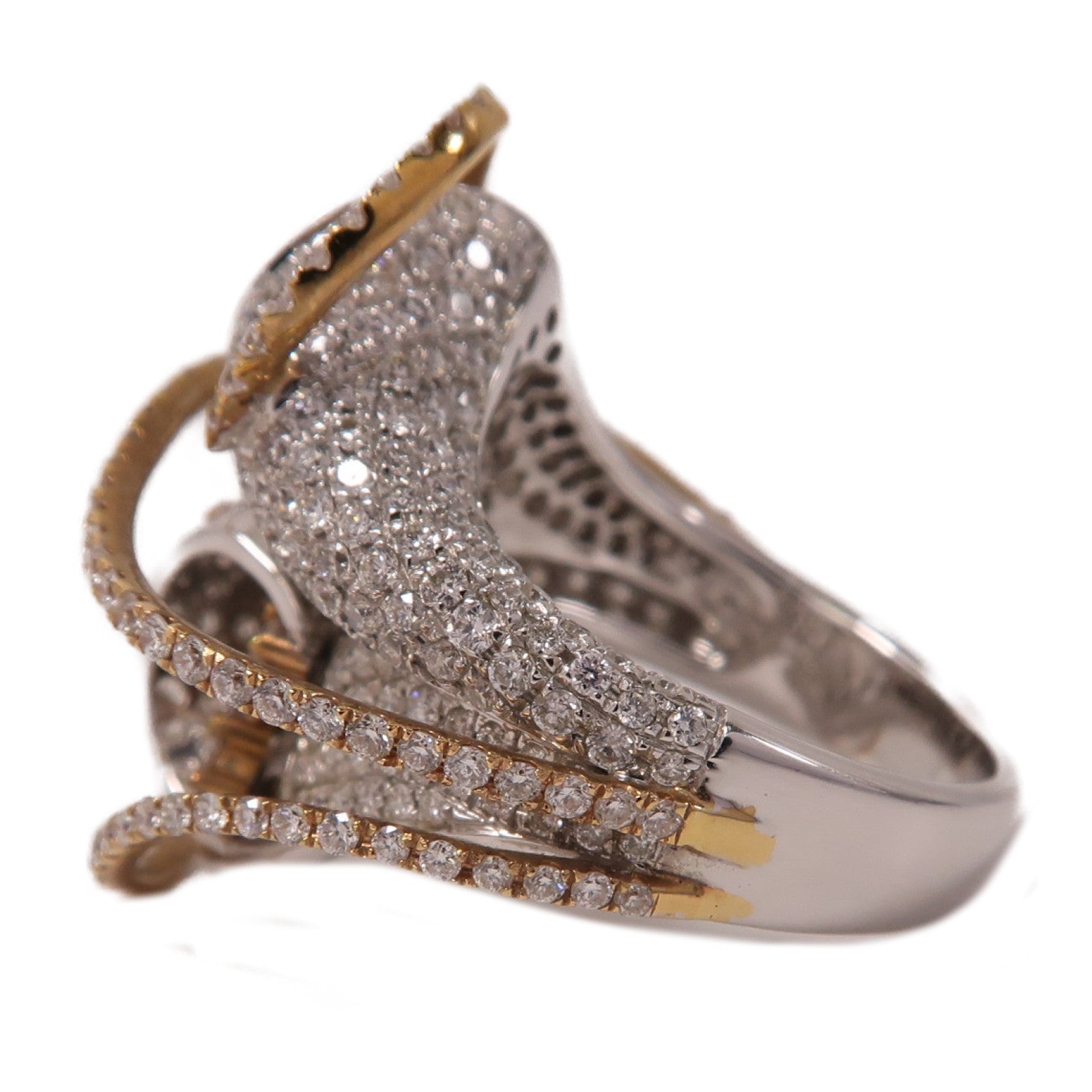 JEWELRY 18K白金Diamond Ring鑽石戒指US#6