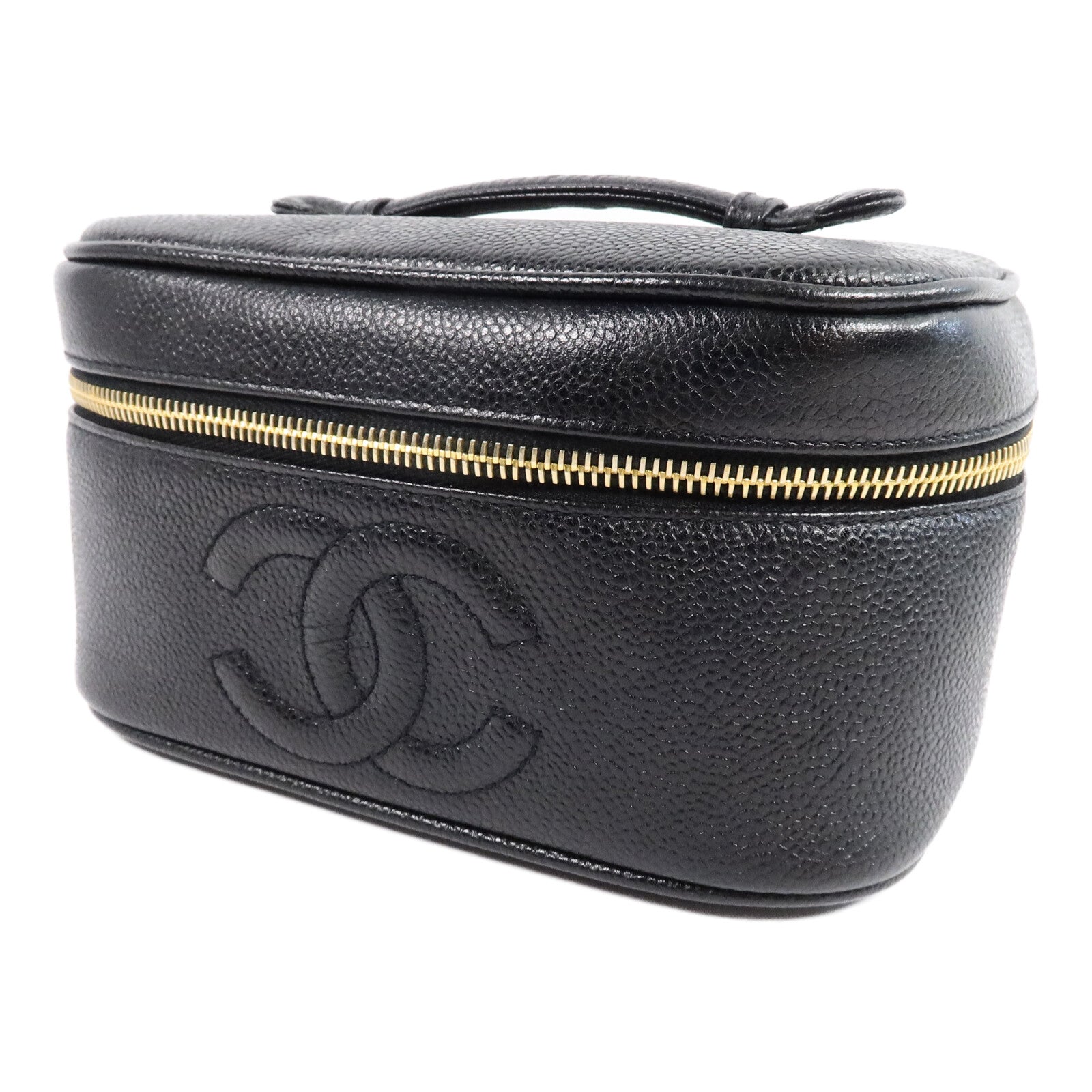CHANEL 牛皮皮革Vintage Vanity手挽袋