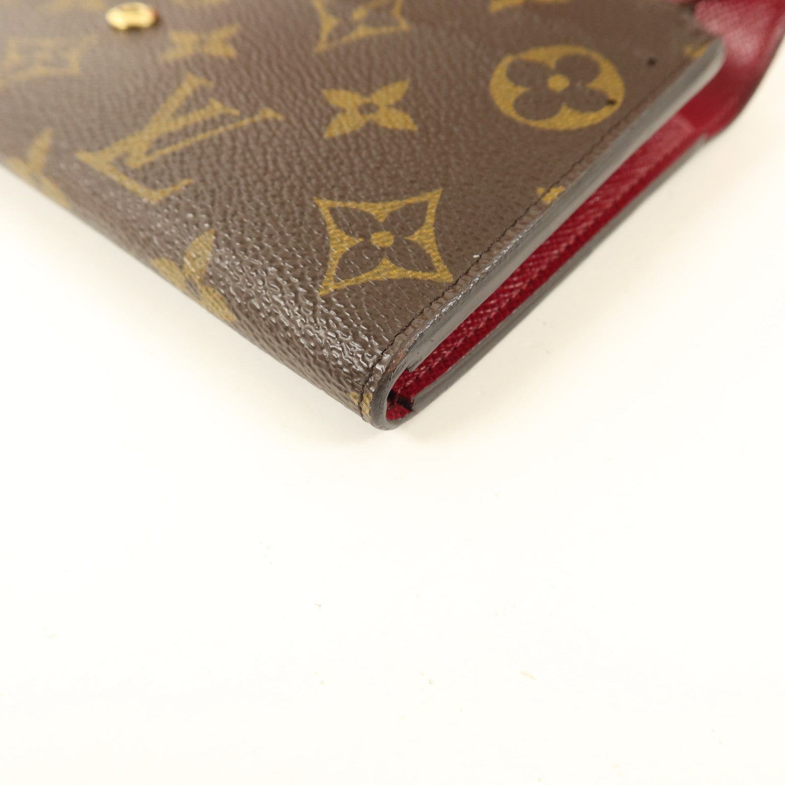 LOUIS VUITTON Monogram Sarah金扣長錢包