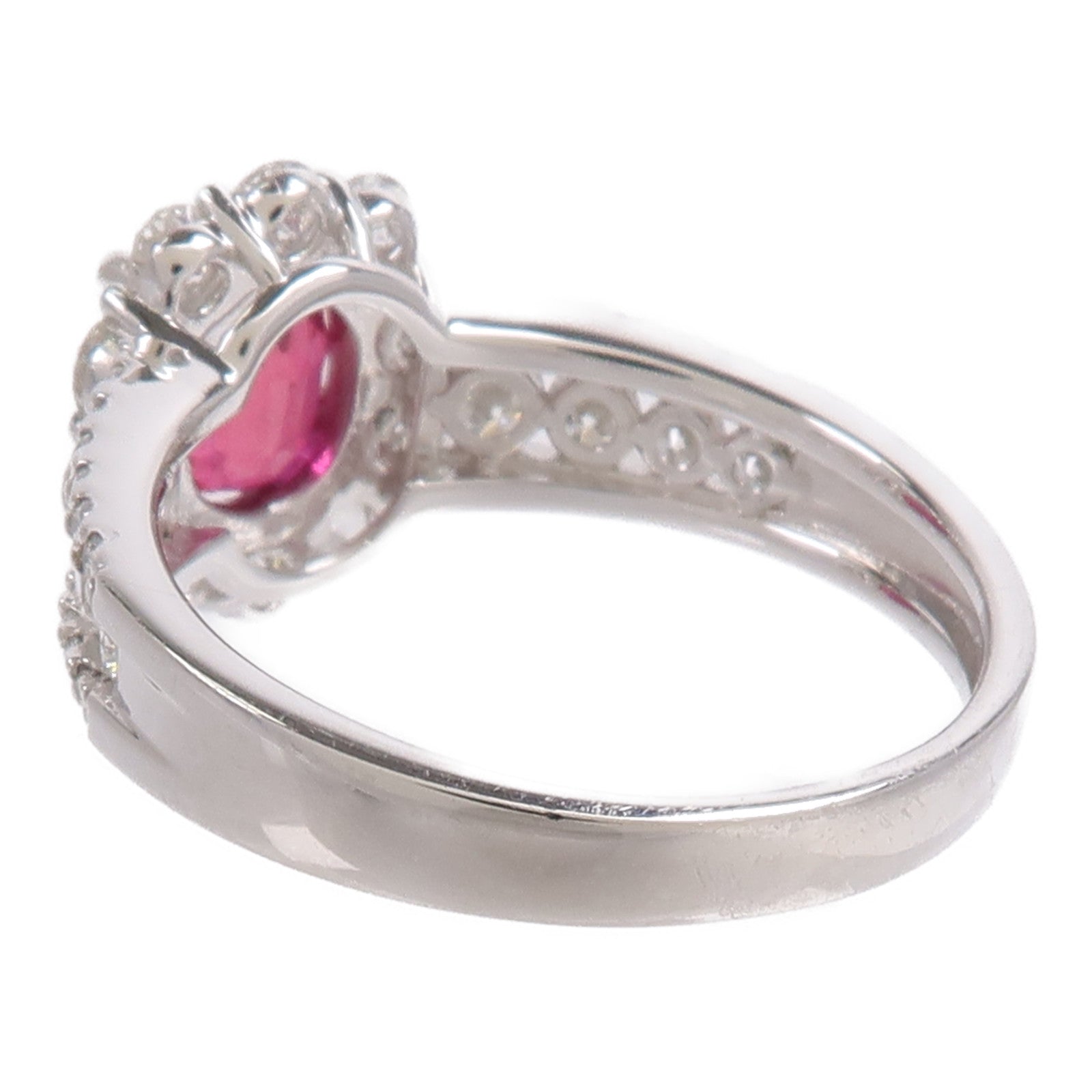 JEWELRY PT900鉑金Ruby Ring紅寶石戒指