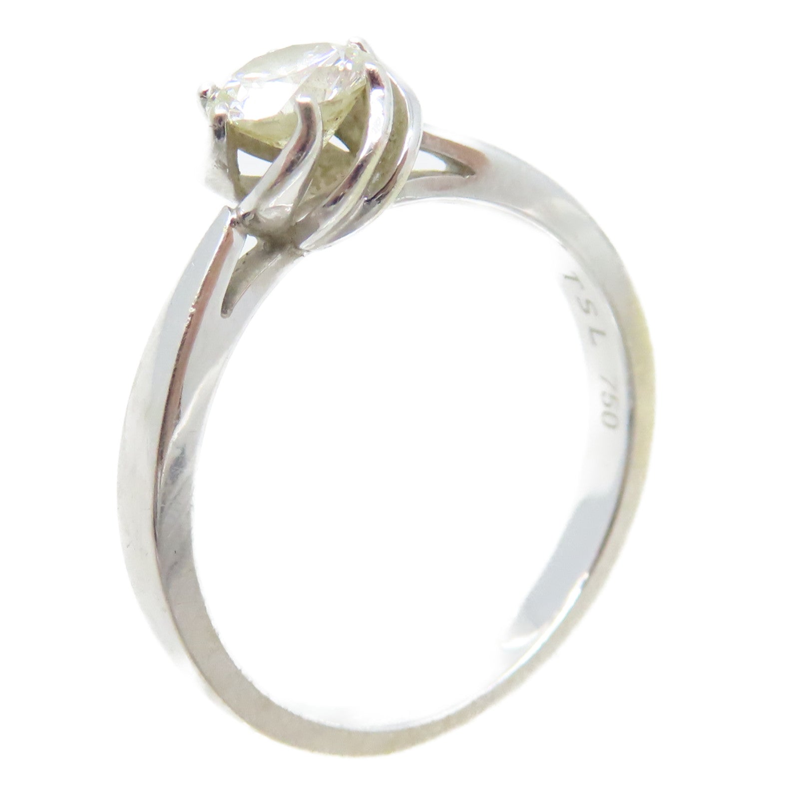 JEWELRY **【激減優惠】18K白金Ring 0.50ct鑽石戒指US#6