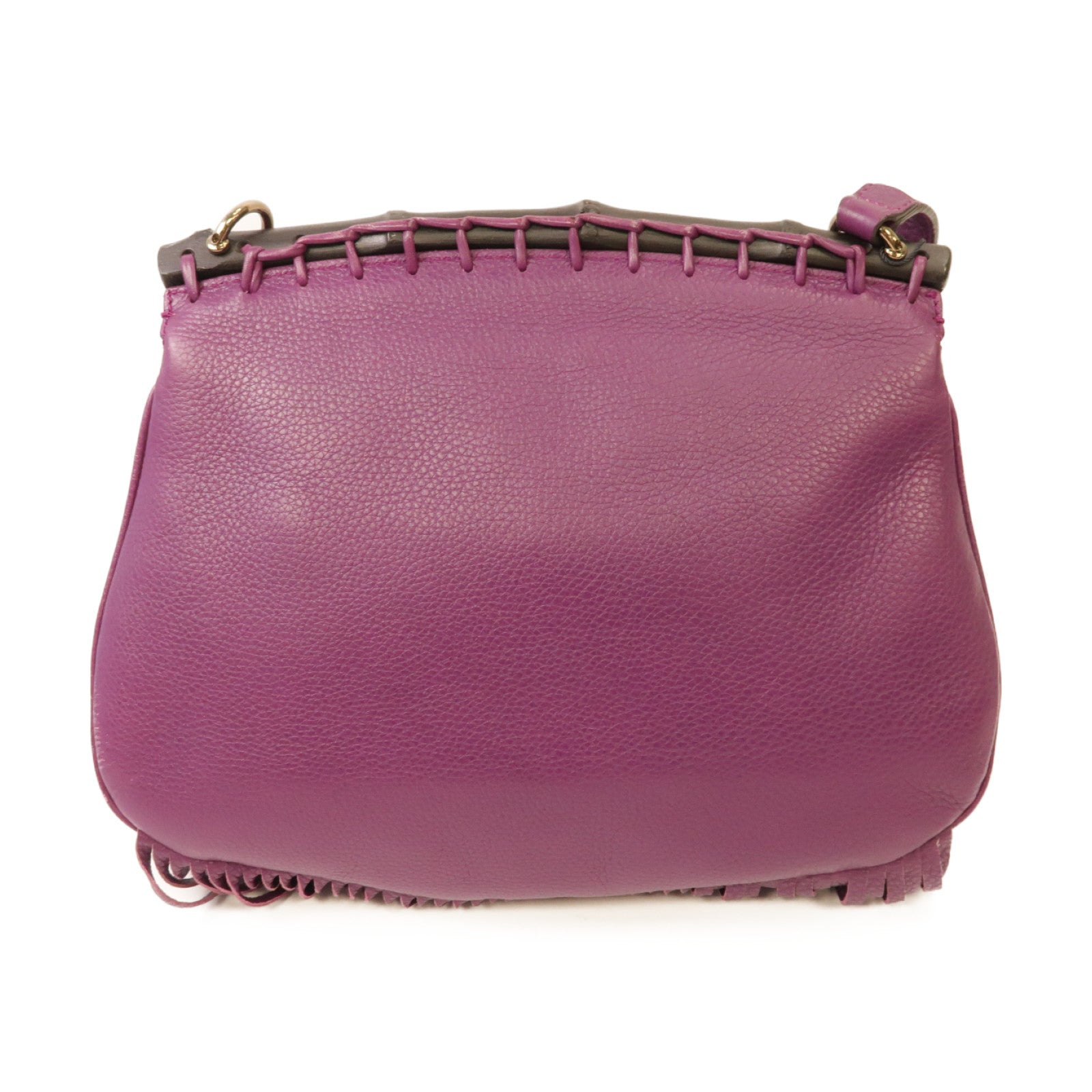 GUCCI **【激減優惠】牛皮皮革Shoulder Bag肩背袋紫色