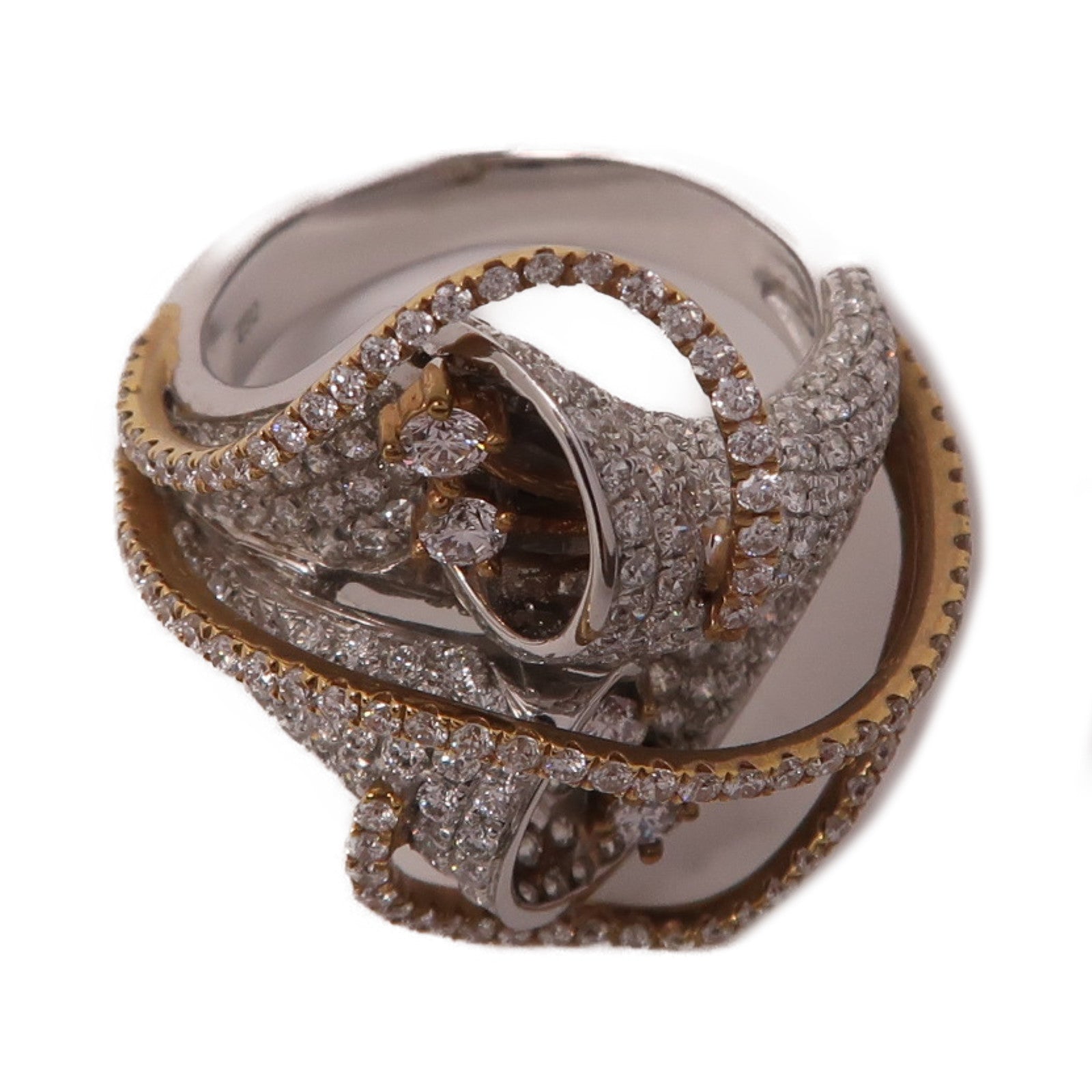 JEWELRY 18K白金Diamond Ring鑽石戒指US#6