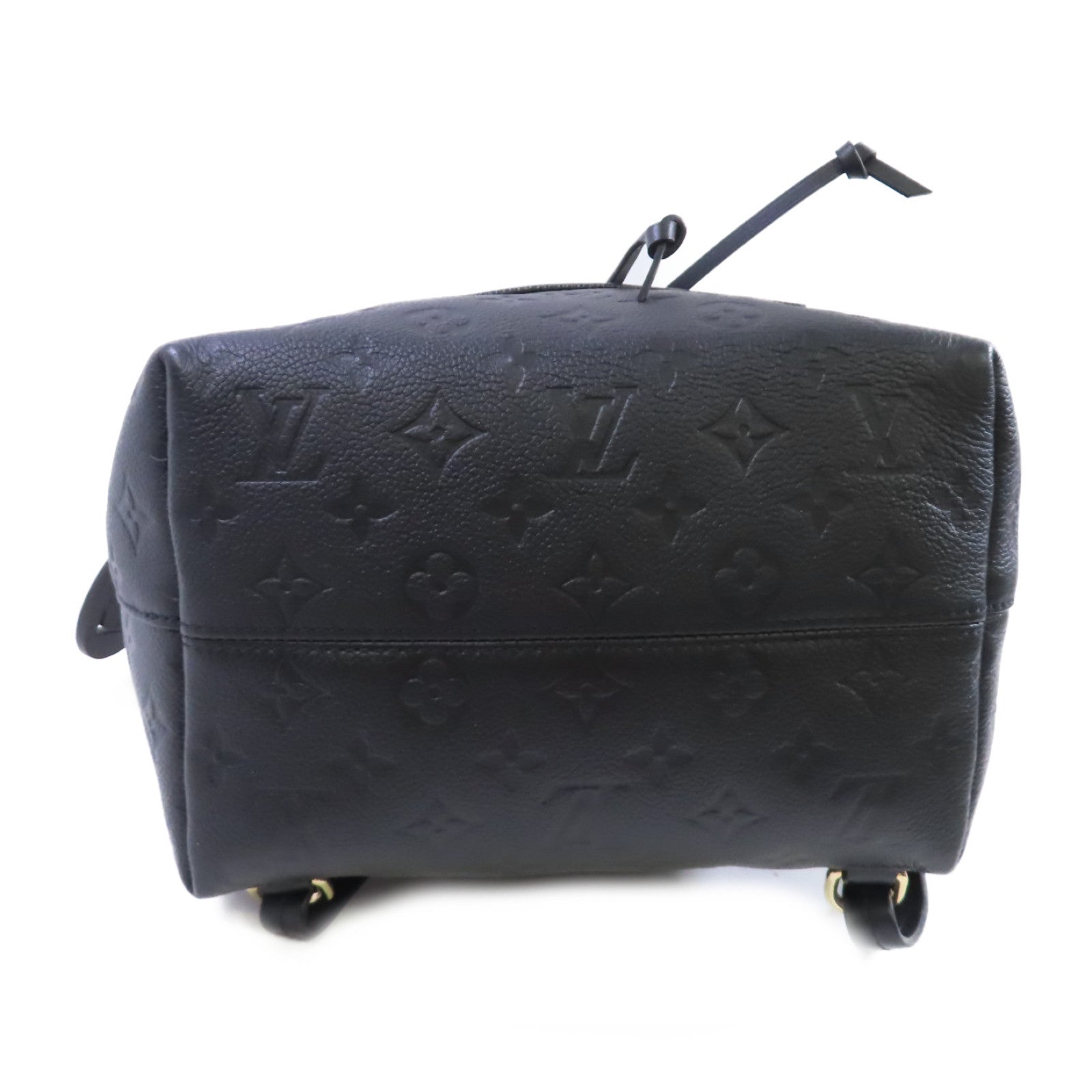 LOUIS VUITTON Monogram Empreinte Momssouris Backpac金扣背包黑色