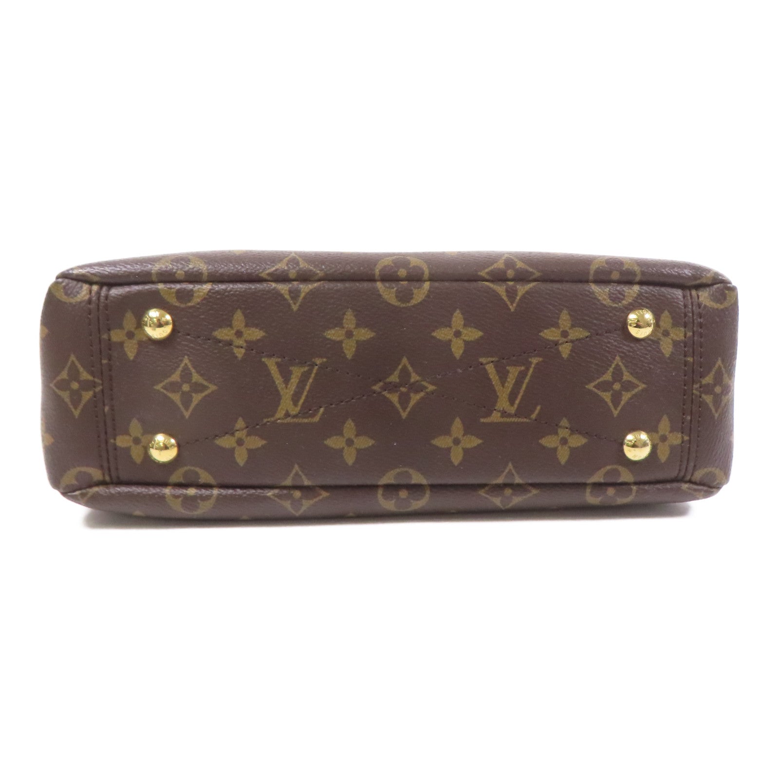 LOUIS VUITTON Monogram Pallas金扣手挽袋