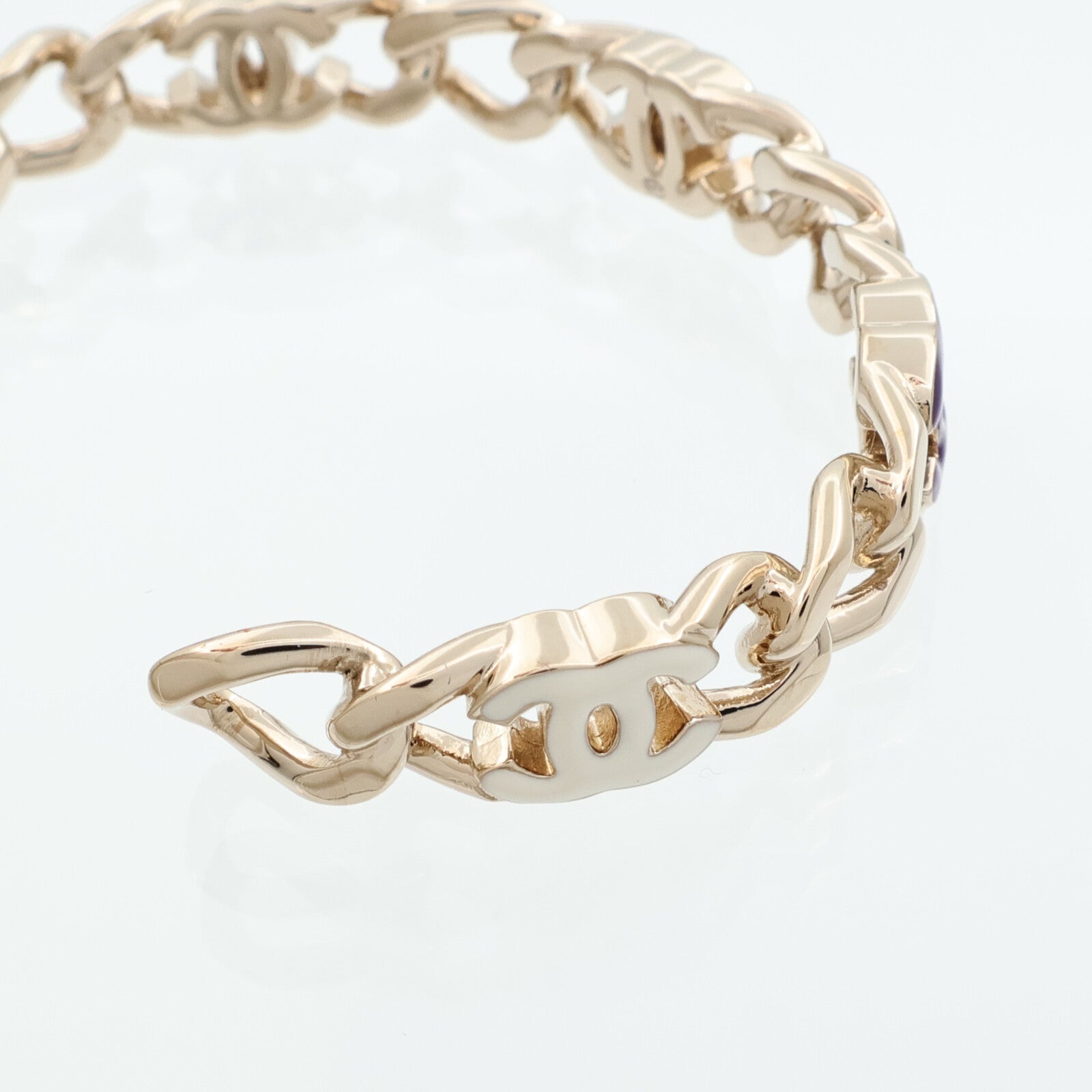 CHANEL 金屬Color Open Bracelet手鐲