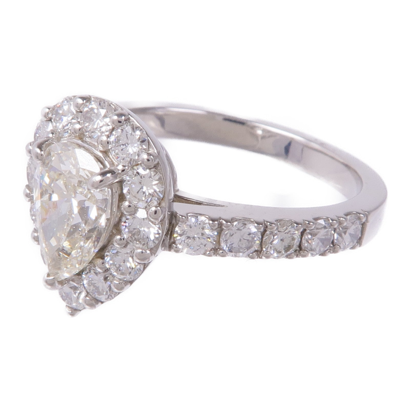 JEWELRY PT900鉑金Diamond Ring鑽石戒指US#6.75