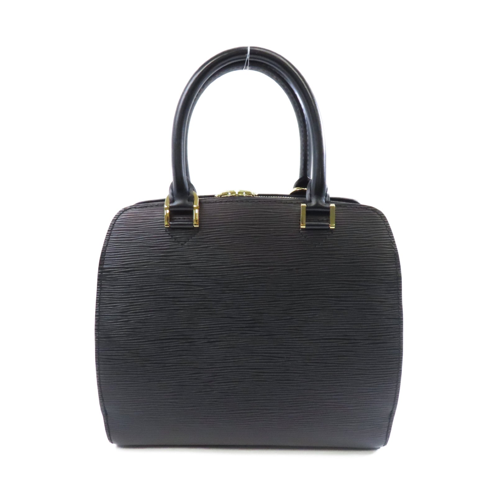 LOUIS VUITTON Epi Pont Neuf金扣手挽袋黑色