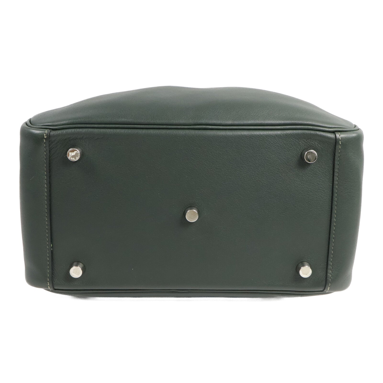 HERMES Swift皮革Lindy 26手挽肩背兩用袋Vert Cypres