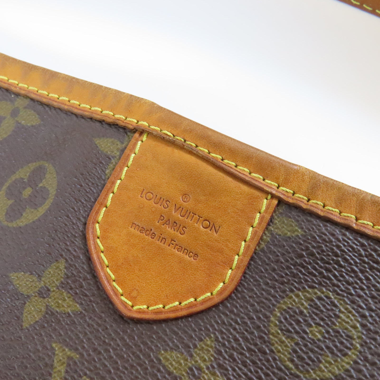 LOUIS VUITTON 【激減優惠】Monogram Deligtful MM金扣肩背袋啡色