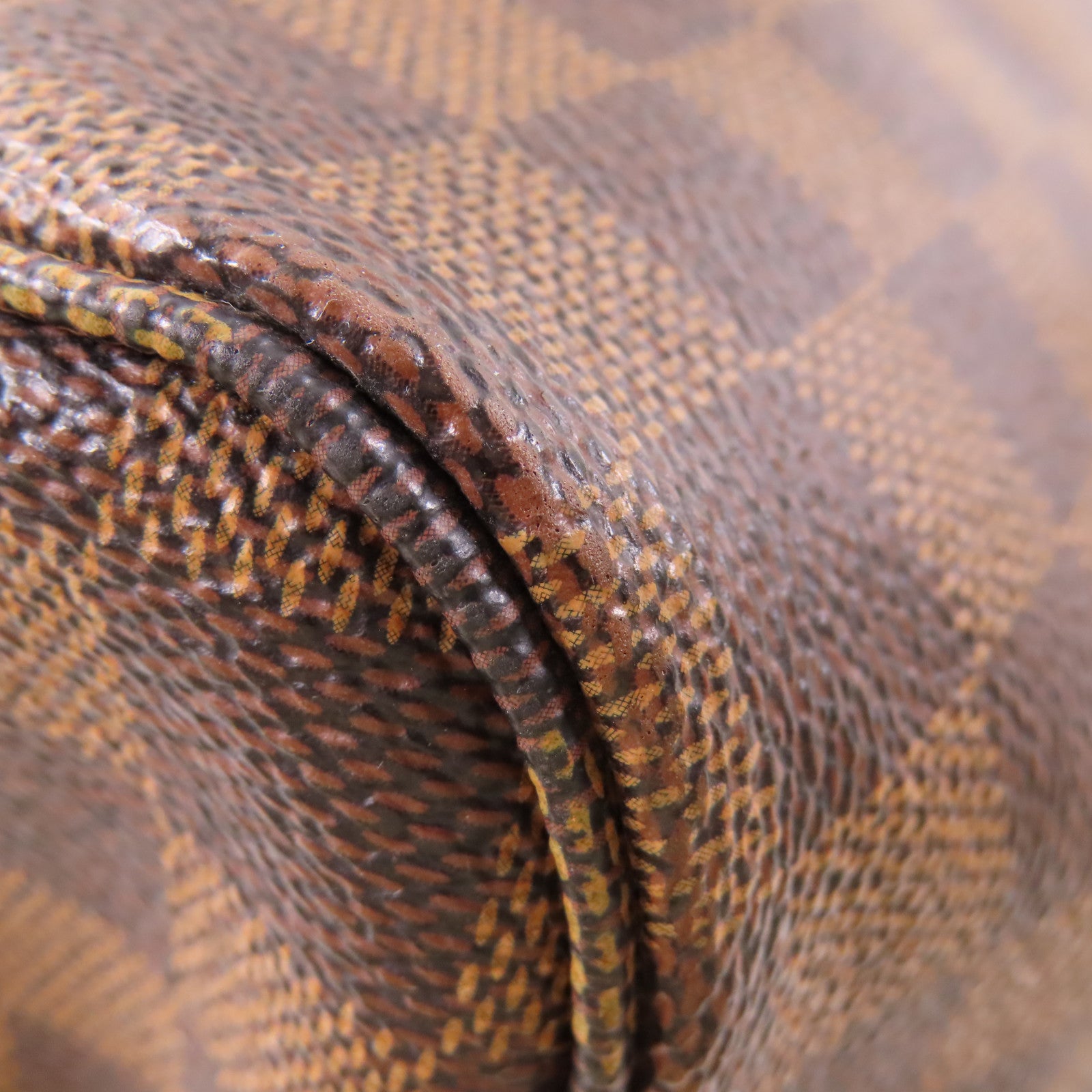 LOUIS VUITTON Damier Neverfull金扣肩背袋