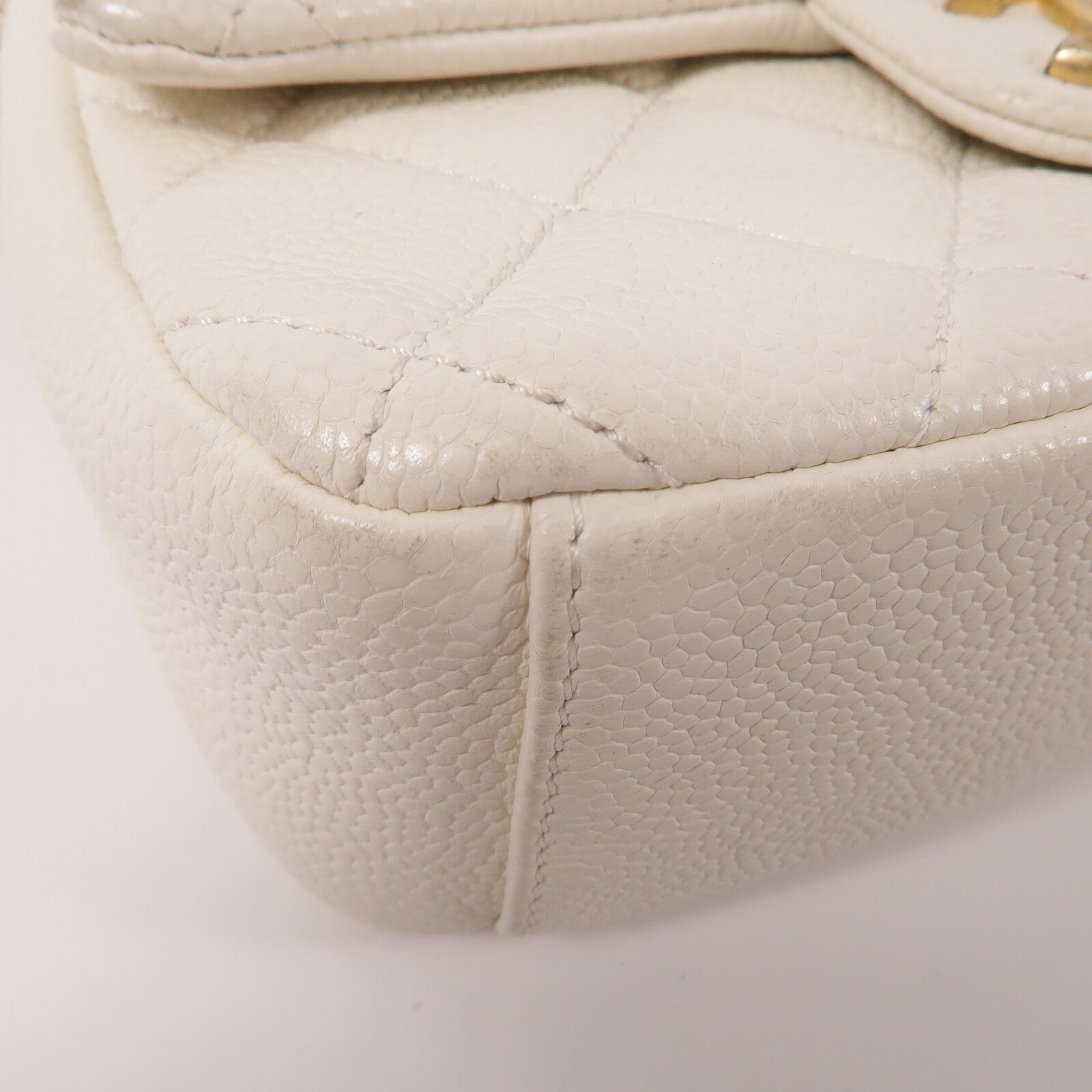 CHANEL 牛皮皮革Shoulder Bag鏈帶肩背袋
