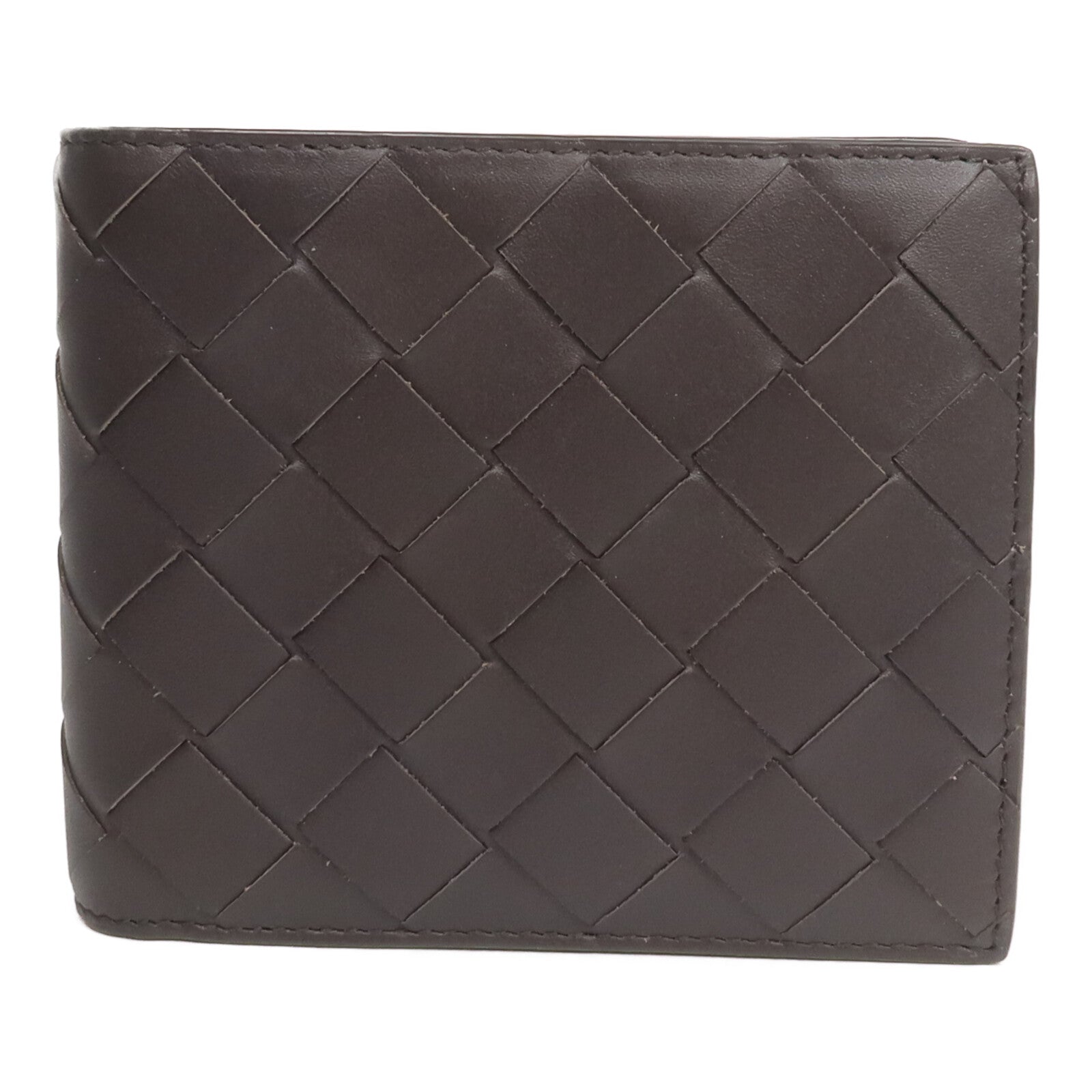 BOTTEGA VENETA 牛皮皮革Intrecciato Bi-Fold Wallet錢包