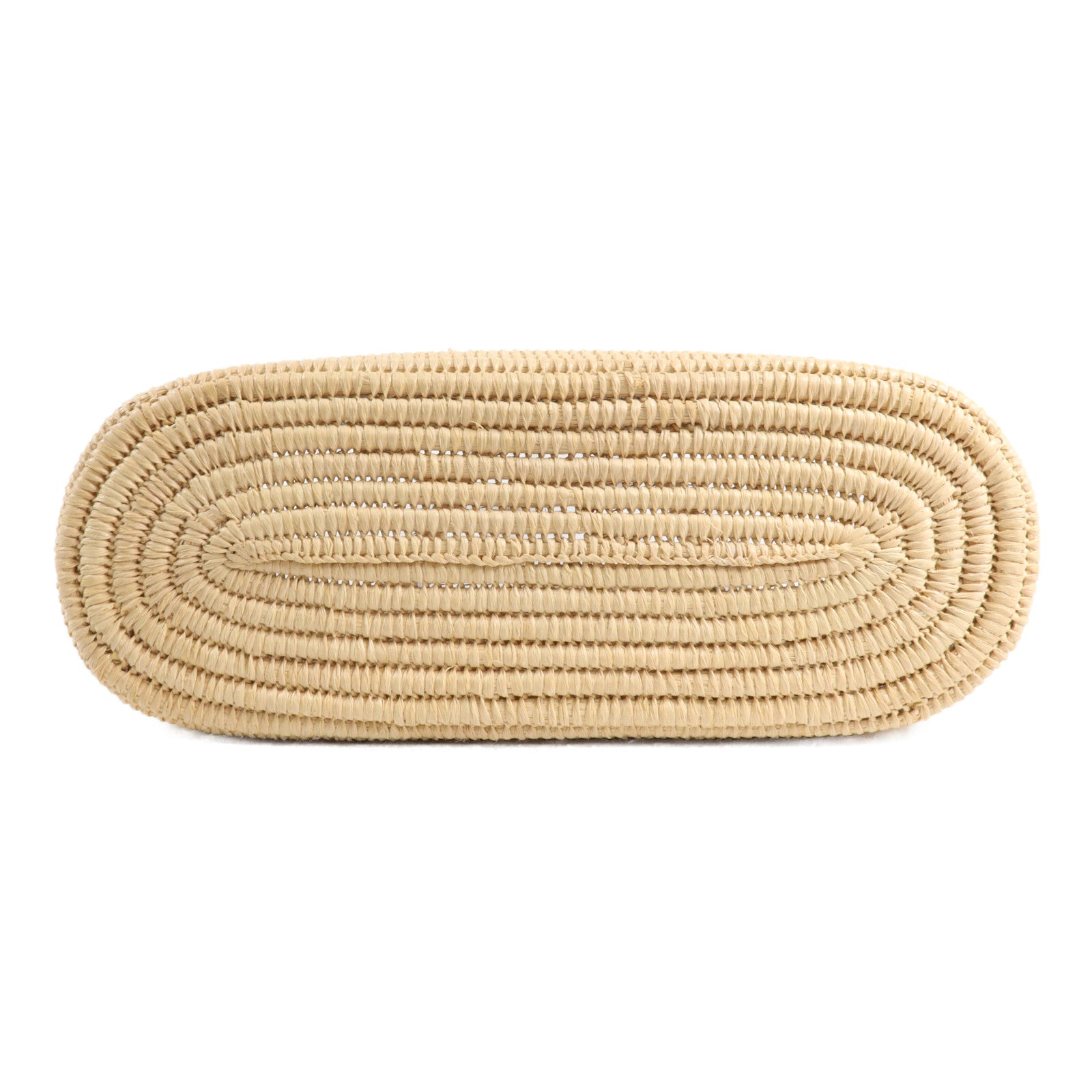 LOEWE 酒椰/皮革Raffia Small Square Basket肩背袋
