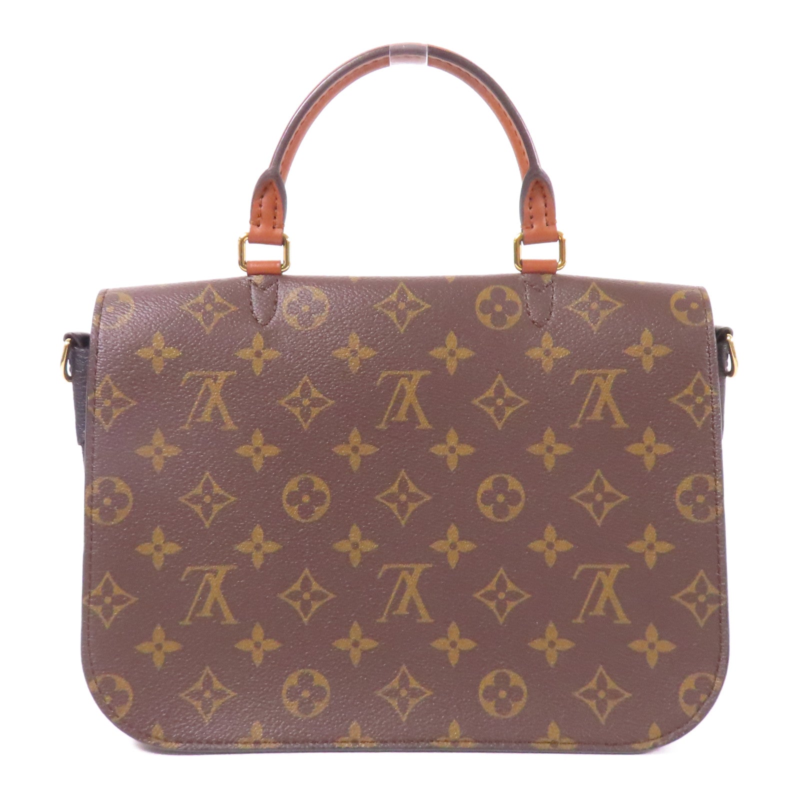 LOUIS VUITTON Monogram Vanguard金扣手挽肩背兩用袋