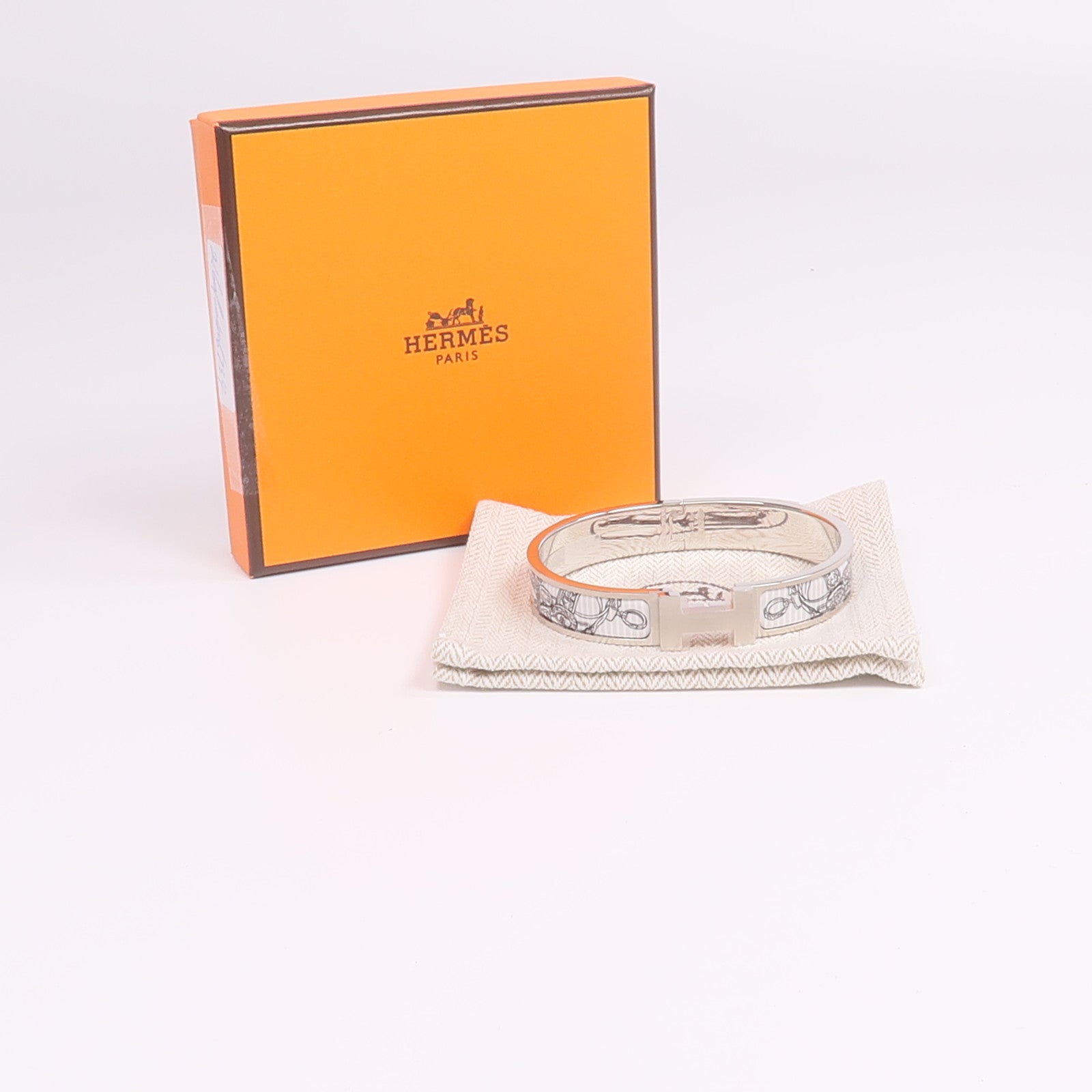 HERMES 金屬/琺瑯Clic H手鐲