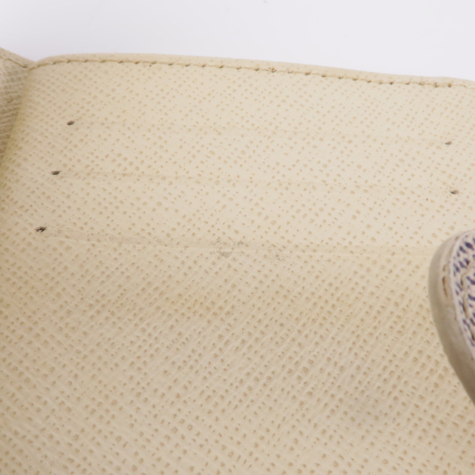 LOUIS VUITTON LV GHW Portefeuille Viennois Wallet N61676 Damier Azur White