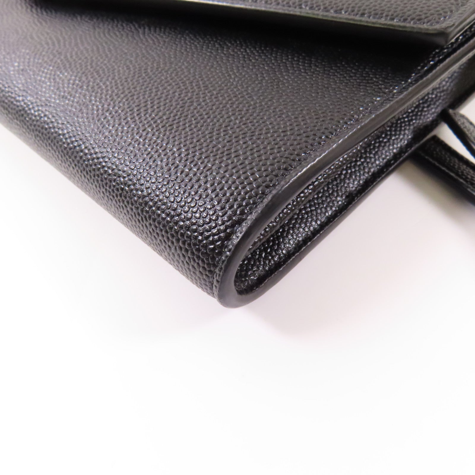 YVES SAINT LAURENT 牛皮皮革Shoulder Bag金扣肩背袋