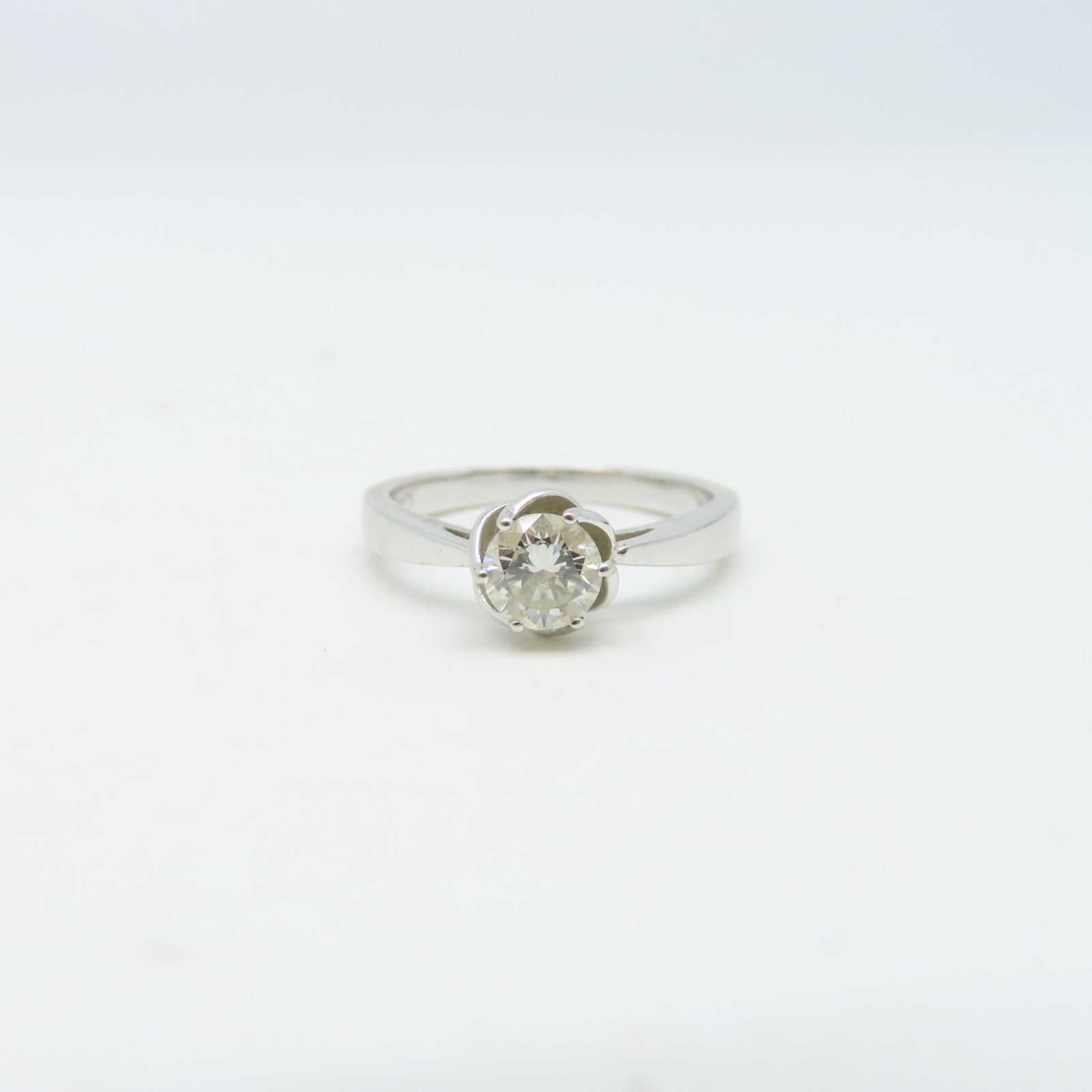 JEWELRY **【激減優惠】18K白金Ring 0.50ct鑽石戒指US#6