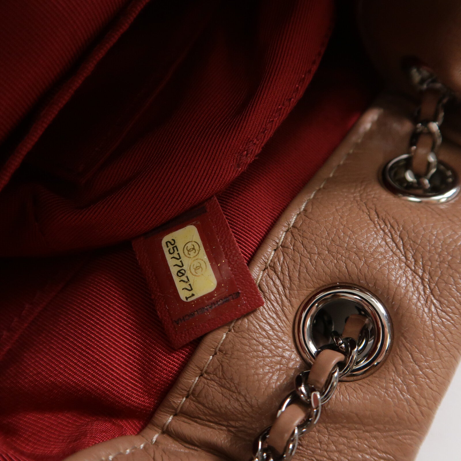 CHANEL 牛皮皮革Small Gabrielle Bcuket Bag鏈帶肩背袋