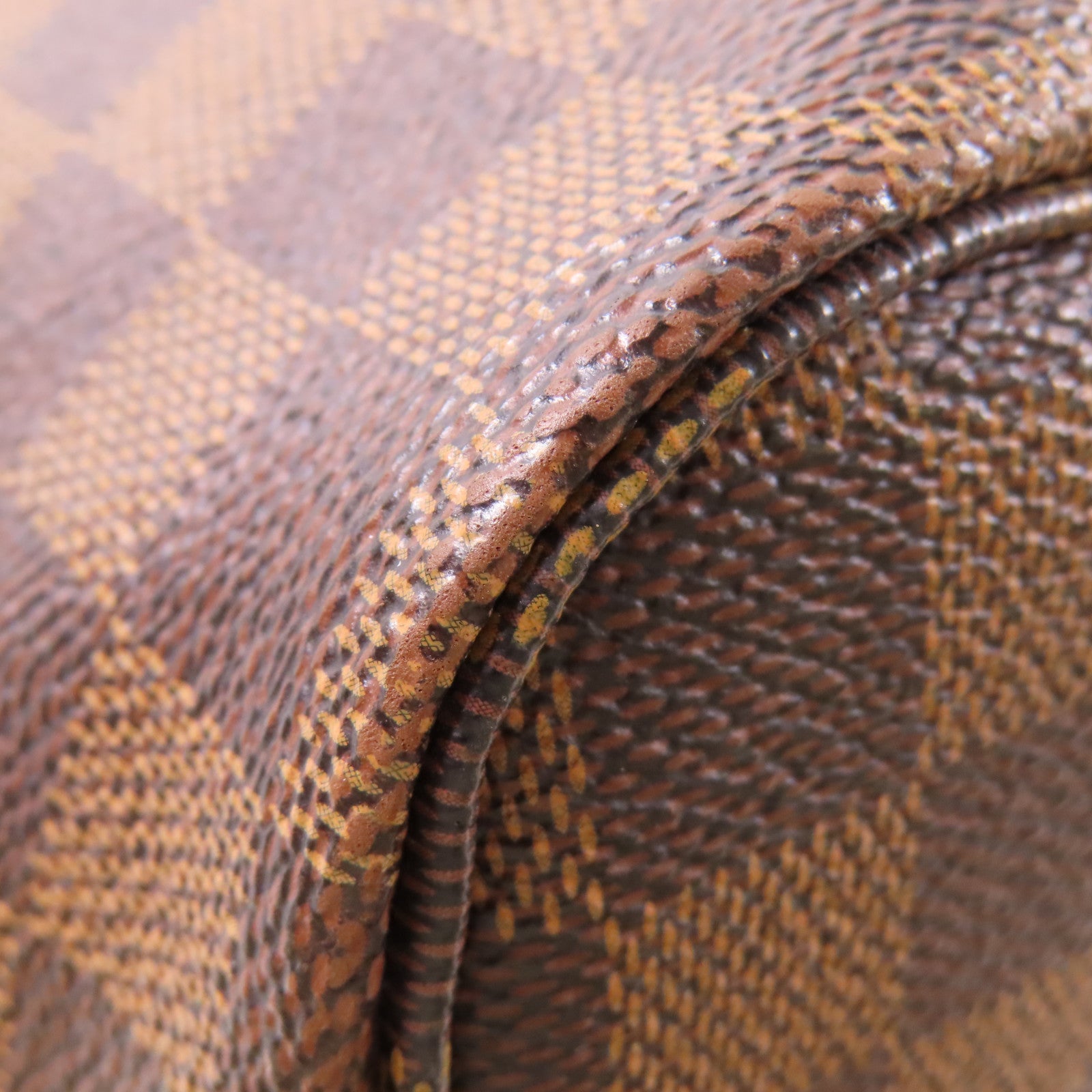 LOUIS VUITTON Damier Neverfull金扣肩背袋