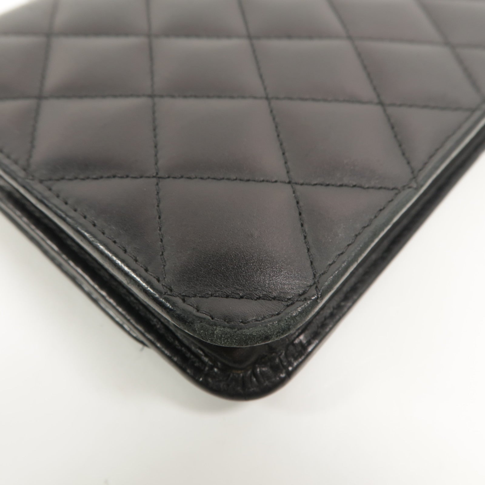 CHANEL 牛皮皮革Cambon Wallet On Chain鏈帶肩背袋