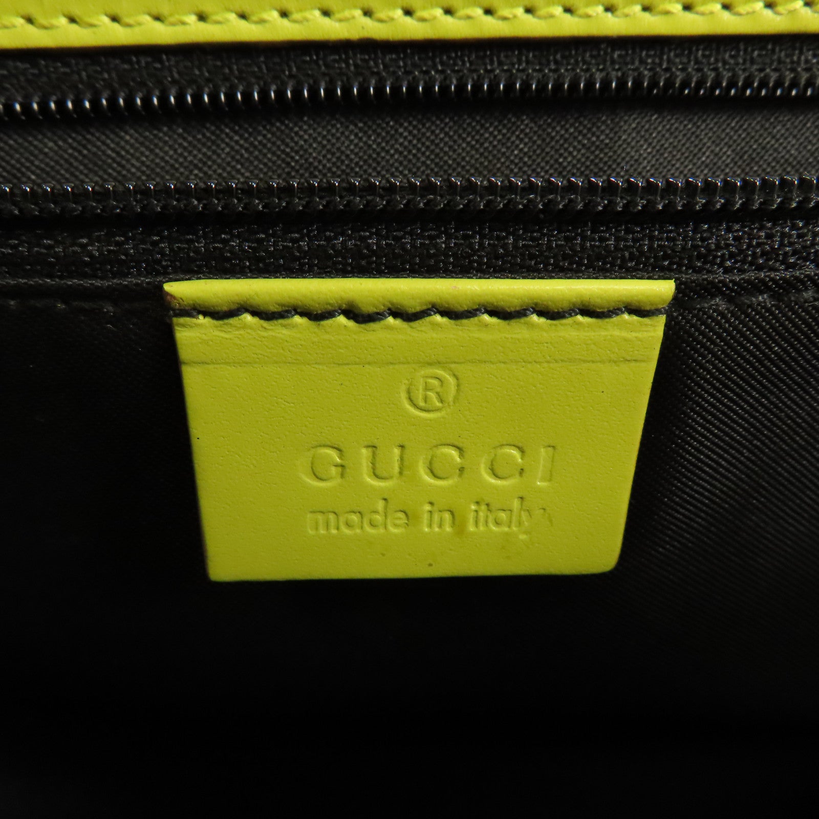 GUCCI 【激減優惠】帆布/皮革Shoulder Bag銀扣肩背袋