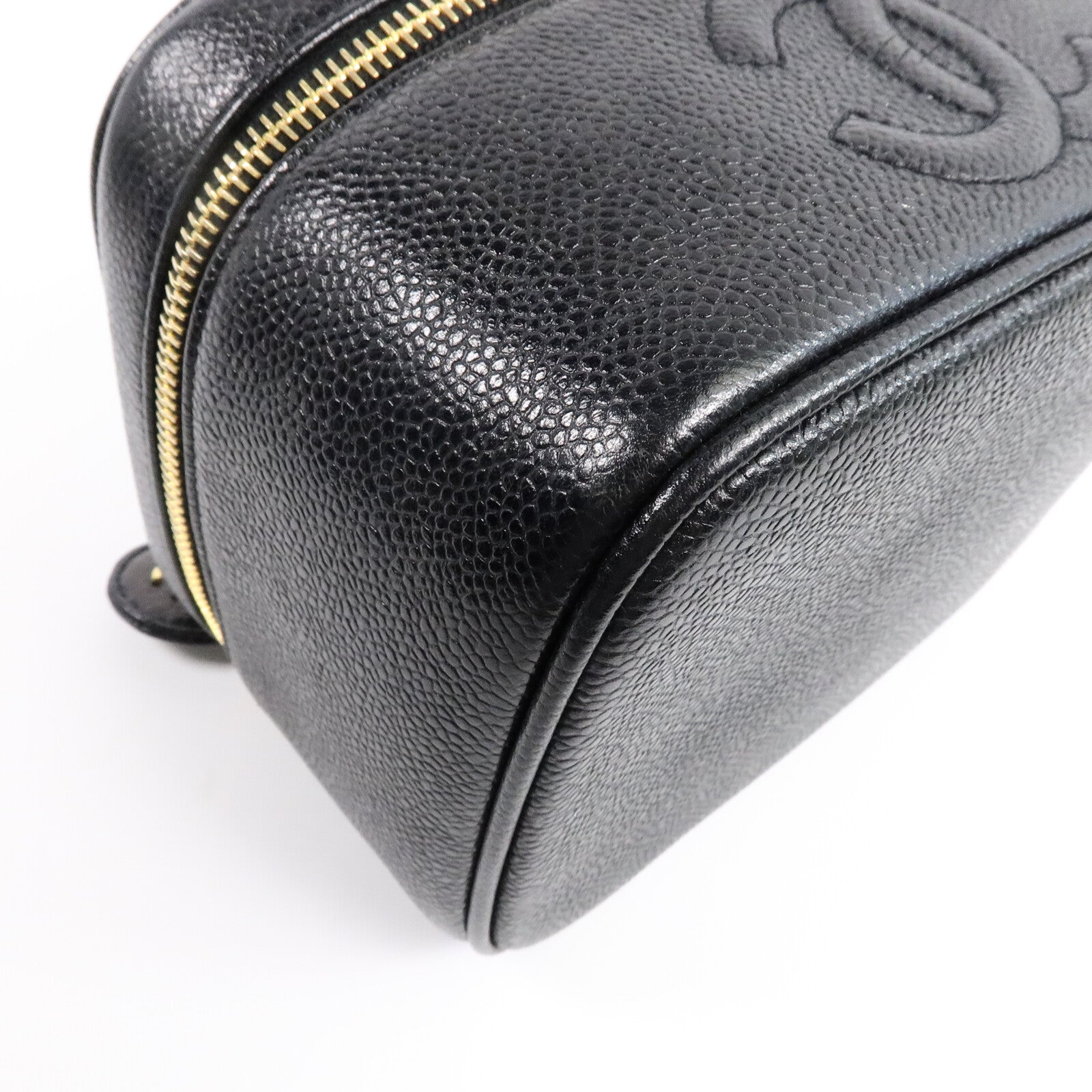 CHANEL 牛皮皮革Vintage Vanity手挽袋