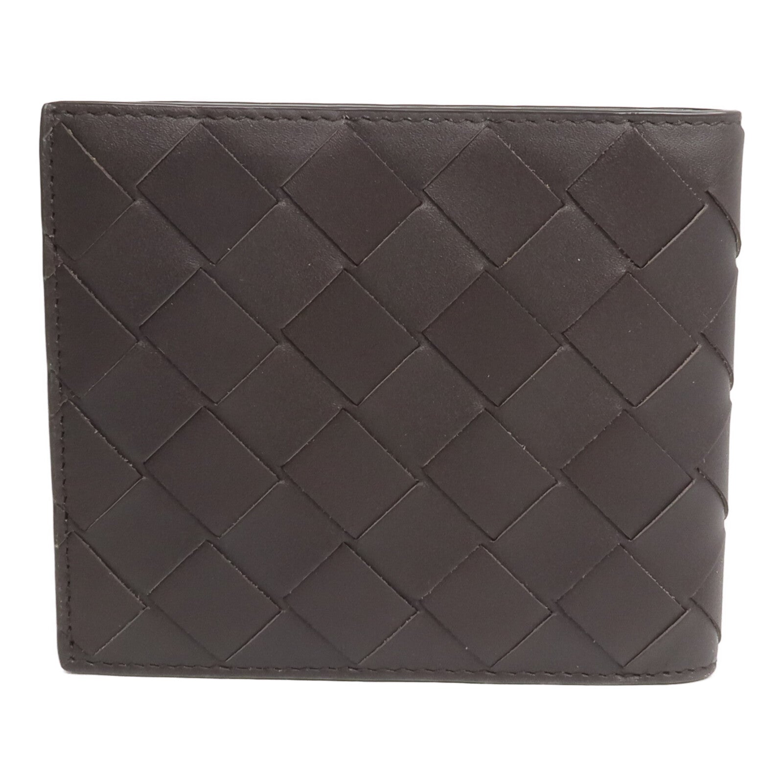 BOTTEGA VENETA 牛皮皮革Intrecciato Bi-Fold Wallet錢包