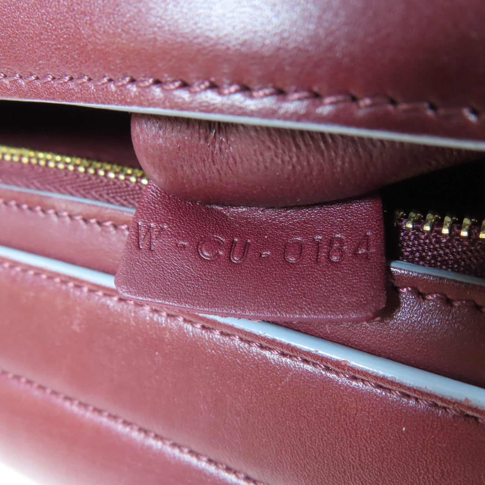 CELINE 【激減優惠】牛皮皮革Shoulder Bag金扣手挽肩背兩用袋啡色/藍色