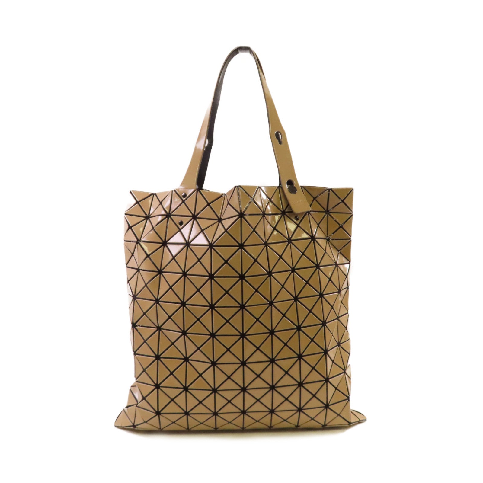ISSEY MIYAKE PVC Baobao Tote Bag手挽袋杏色