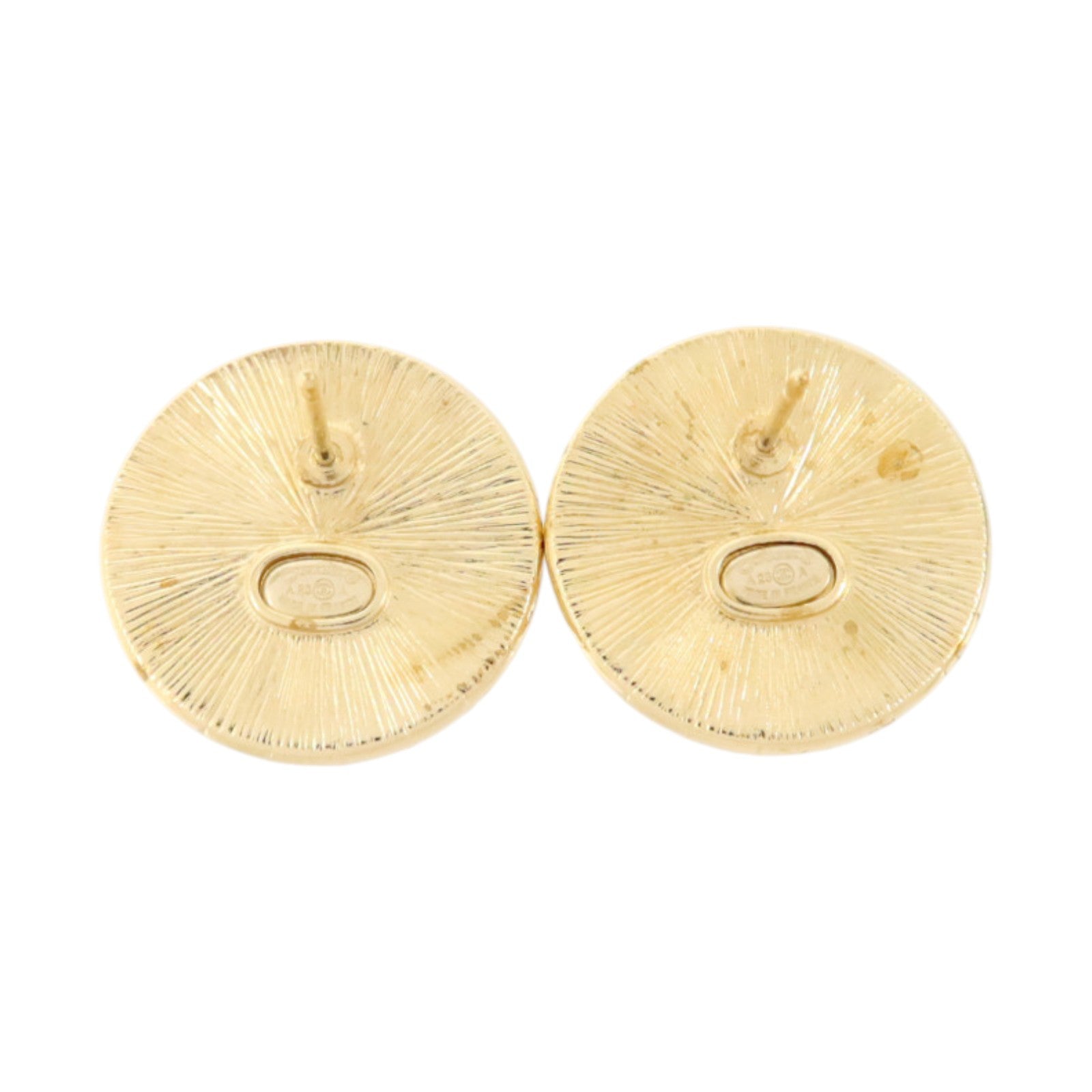 CHANEL 金屬/PVC Earrings耳環