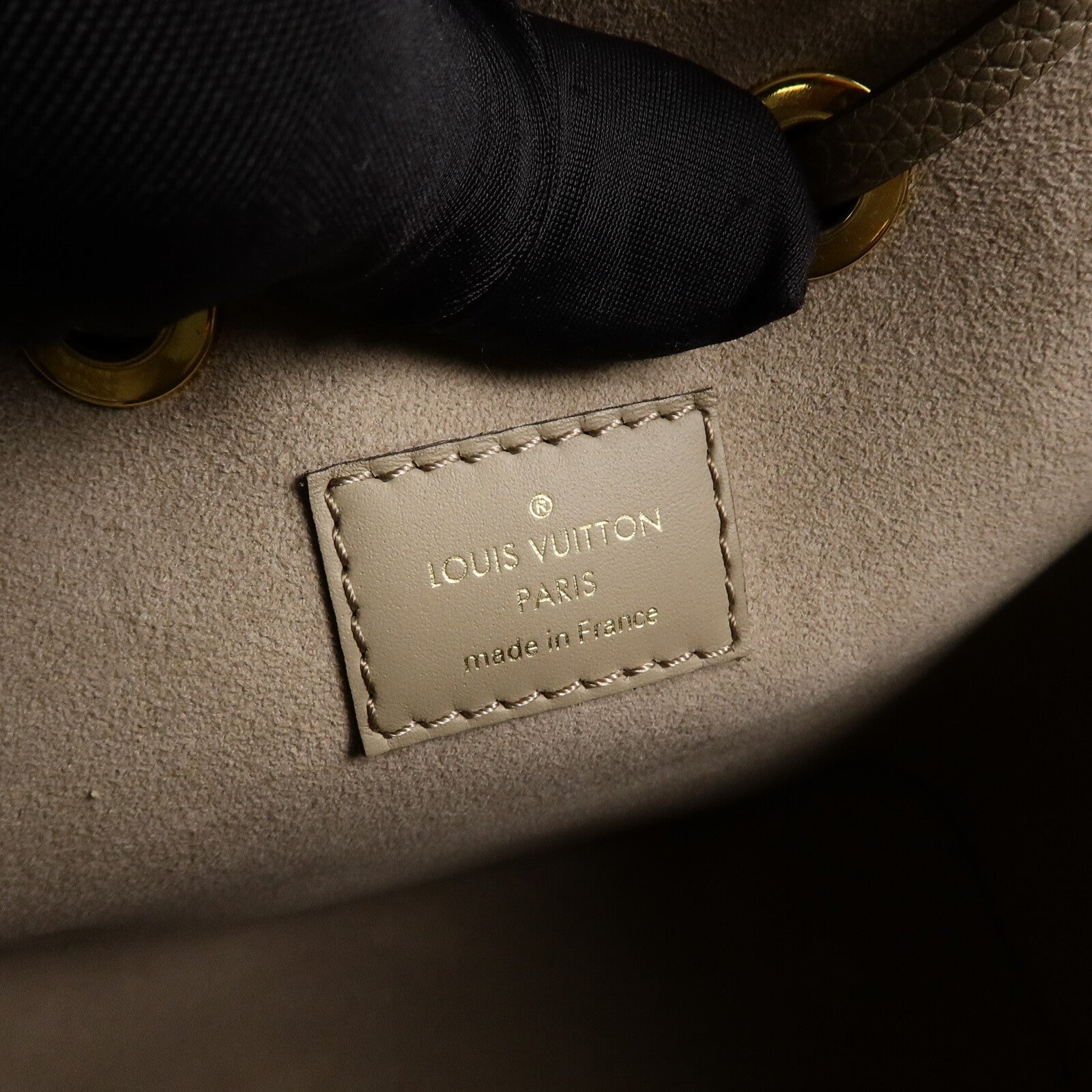LOUIS VUITTON Monogram Empreinte Neo Noe MM手挽肩背兩用袋