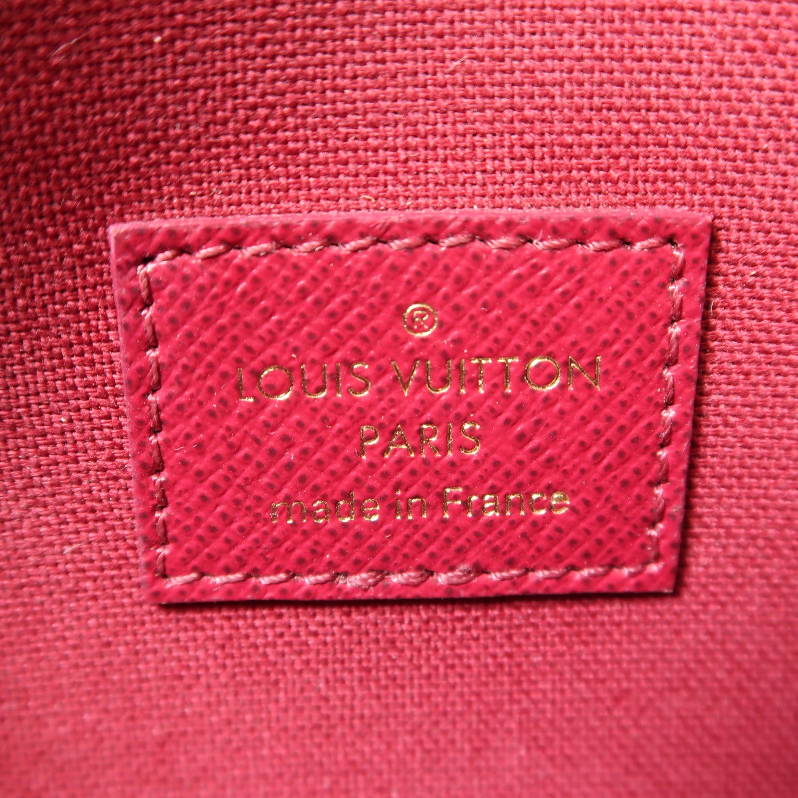 LOUIS VUITTON Monogram Pochette Felicie金扣鏈帶肩背袋