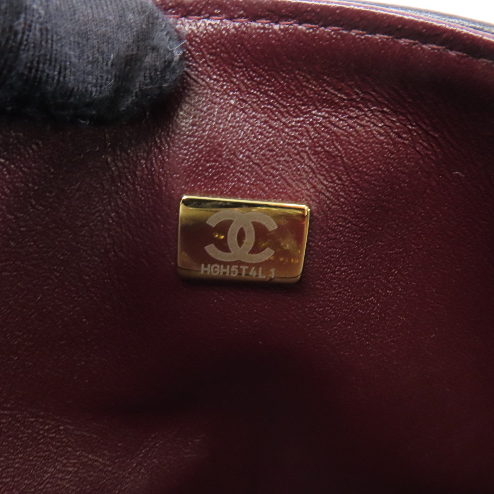 CHANEL 菱格羊皮皮革Classic Flap 25金扣鏈帶肩背袋黑色