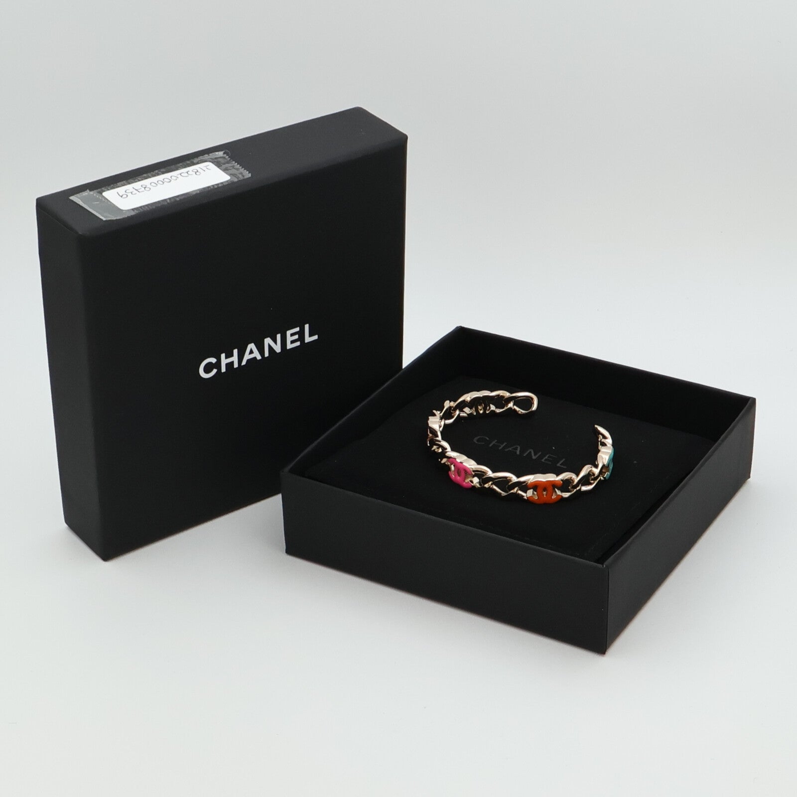 CHANEL 金屬Color Open Bracelet手鐲