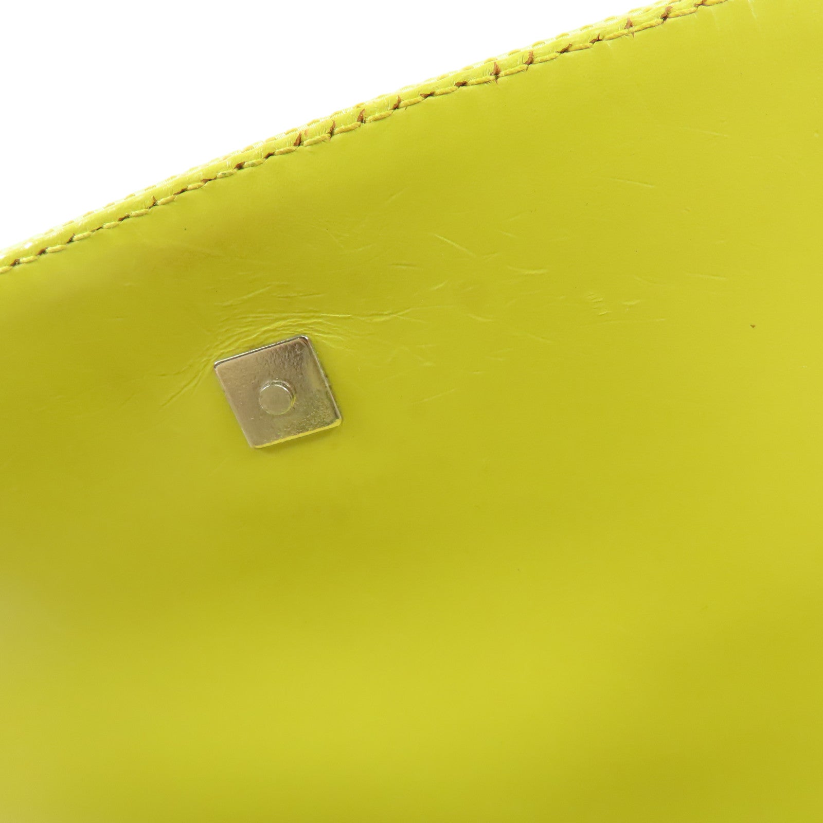 GUCCI GG SHW Shoulder Bag Canvas/Leather 0013820 Yellow