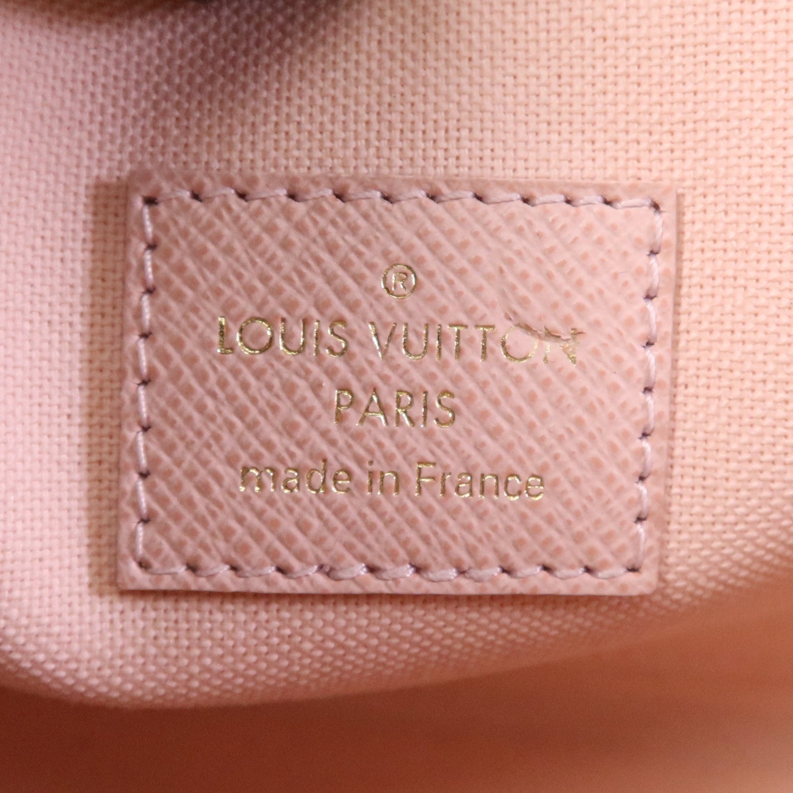LOUIS VUITTON 【激減優惠】Damier Azur Felicie Pochette金扣肩背袋