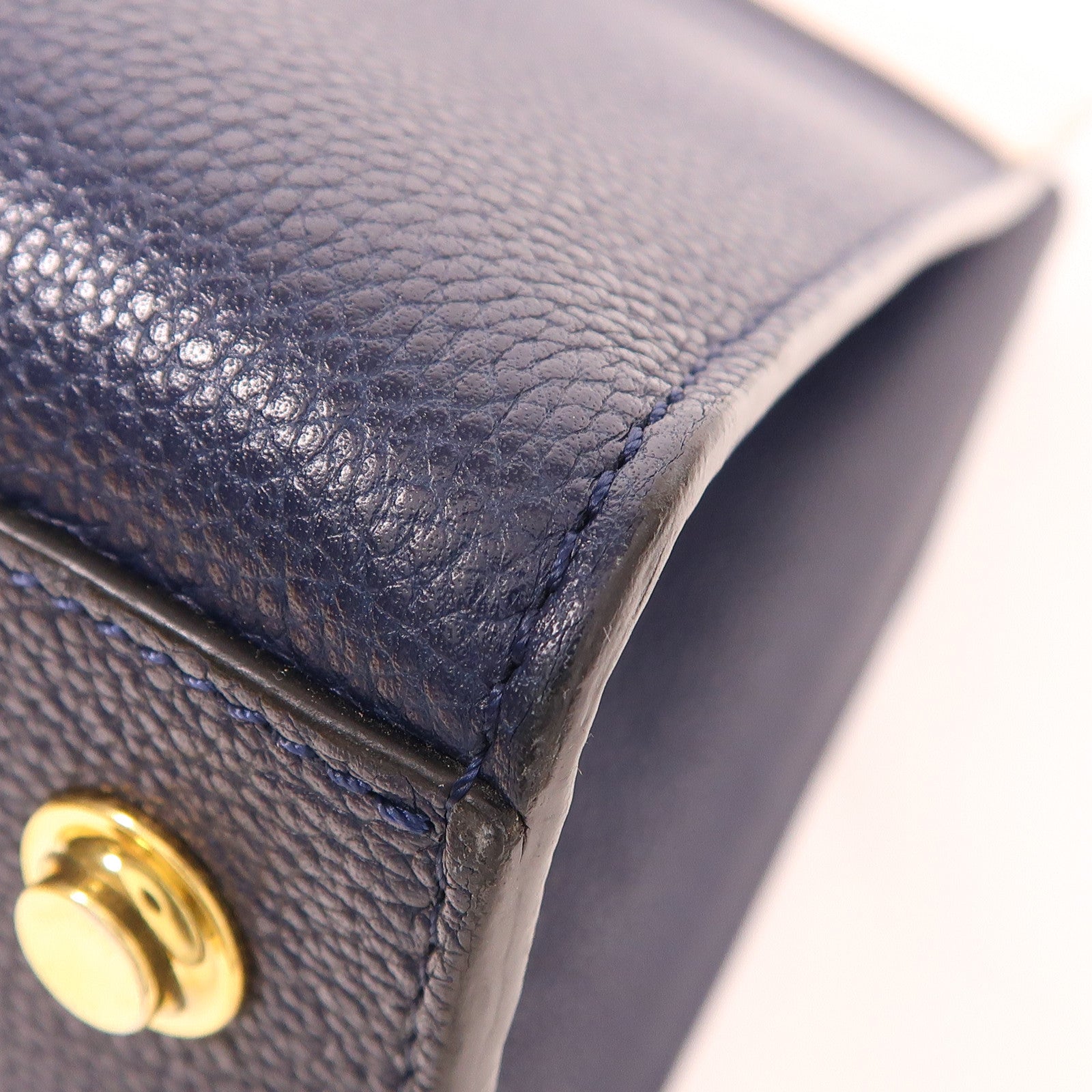 LOUIS VUITTON LV GHW City Steamer MM 2 Way Shoulder Bag M42496 Calfskin Leather