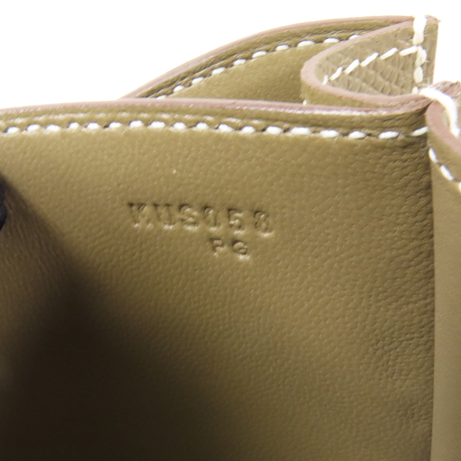 HERMES Epsom皮革Constance Mini金扣肩背袋Etoupe