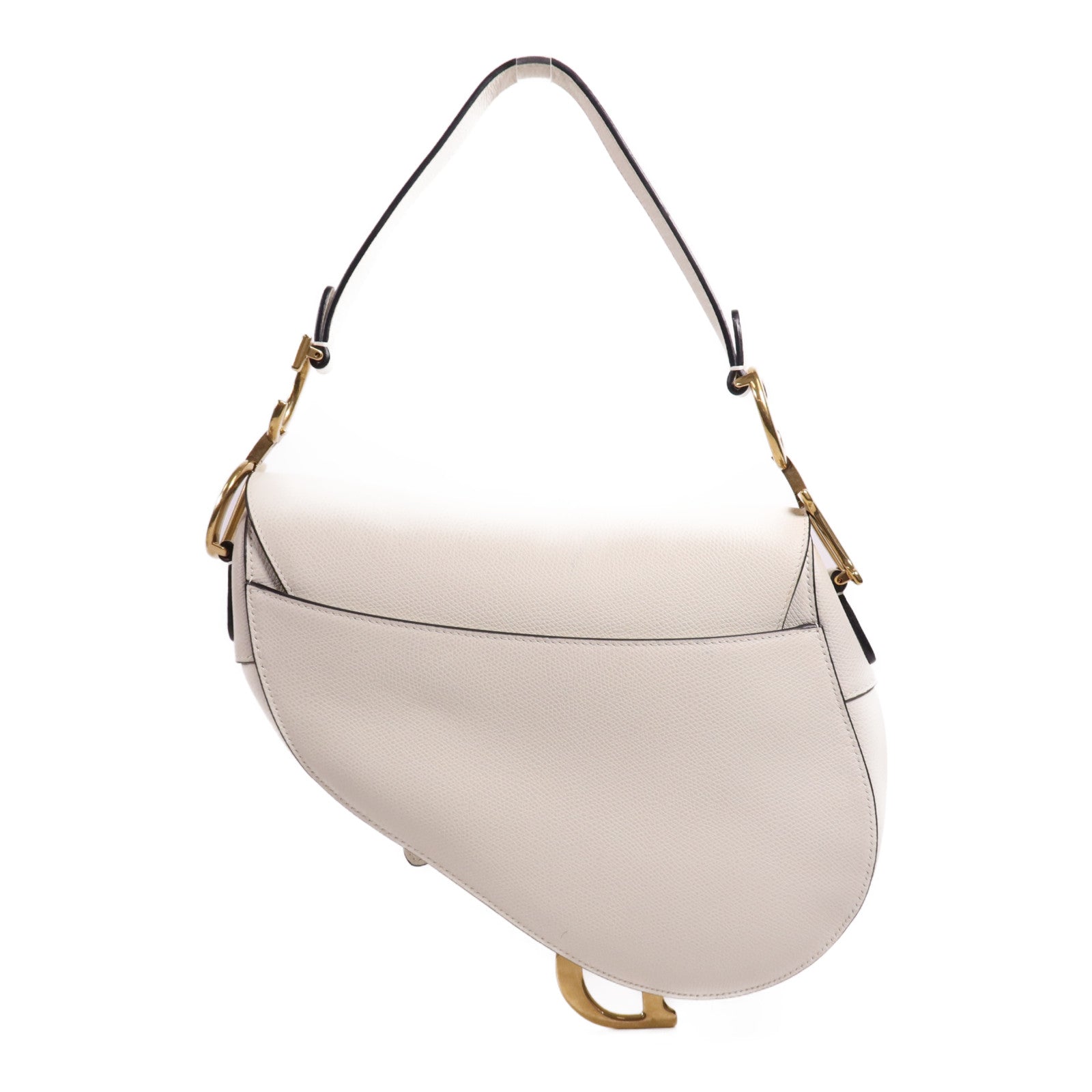 Dior 牛皮皮革Saddle Medium金扣肩背袋