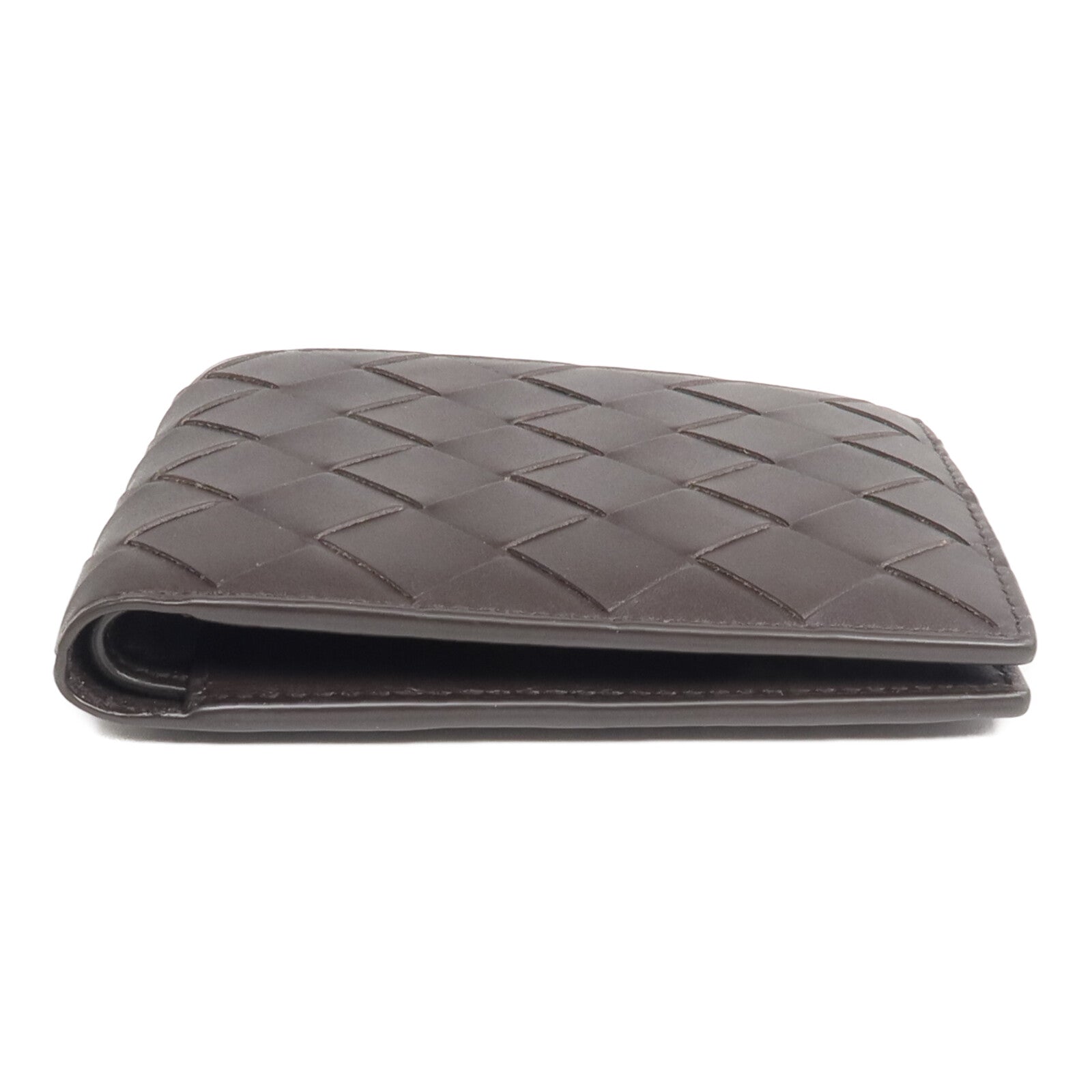 BOTTEGA VENETA 牛皮皮革Intrecciato Bi-Fold Wallet錢包